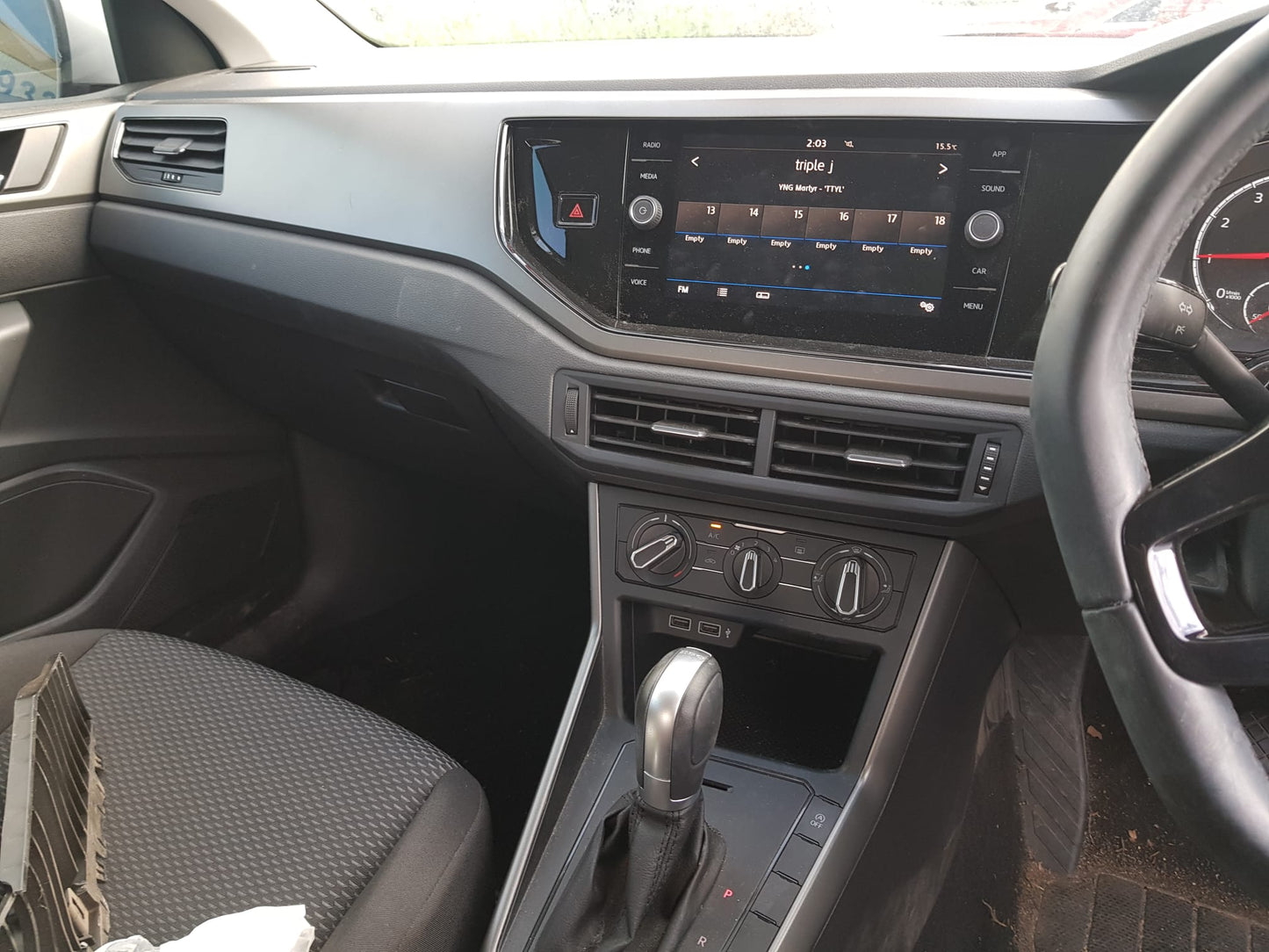 2019 VOLKSWAGEN POLO RIGHT FRONT DOOR LOCK, NON KEYLESS ENTRY TYPE, AW, 09/17-12/21 5TC837016C DOOR BOOT GATE LOCK