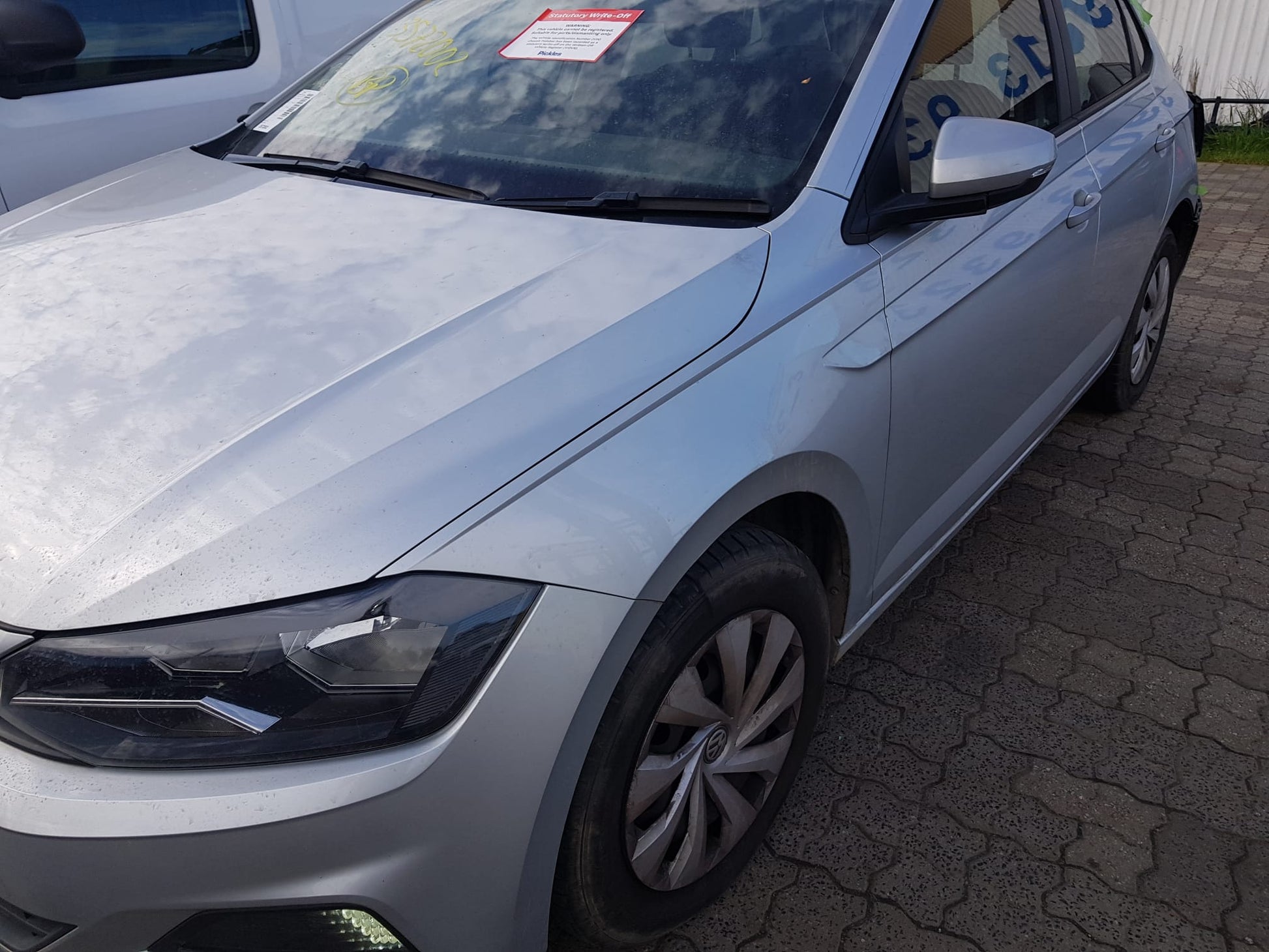 2019 VOLKSWAGEN POLO AW-AE, RH FRONT (MASTER SWITCH), NON CHROME INSERT, 09/17- 5G0959857F PWR DR WIND SWITCH