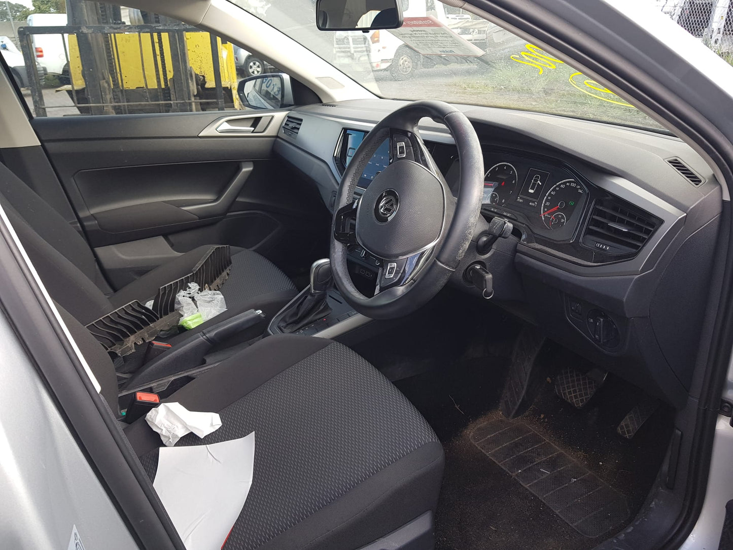 2019 VOLKSWAGEN POLO RIGHT FRONT DOOR LOCK, NON KEYLESS ENTRY TYPE, AW, 09/17-12/21 5TC837016C DOOR BOOT GATE LOCK