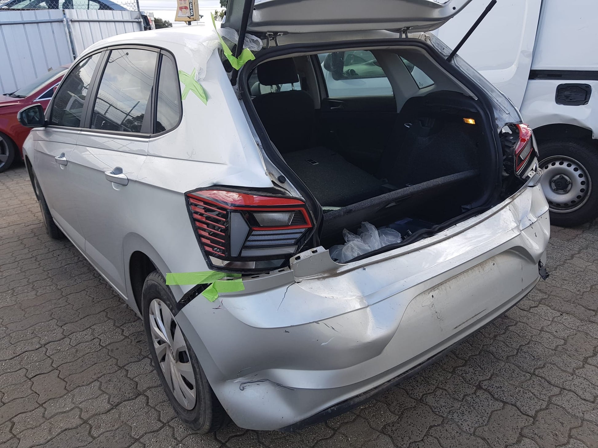 2019 VOLKSWAGEN POLO RIGHT FRONT DOOR LOCK, NON KEYLESS ENTRY TYPE, AW, 09/17-12/21 5TC837016C DOOR BOOT GATE LOCK