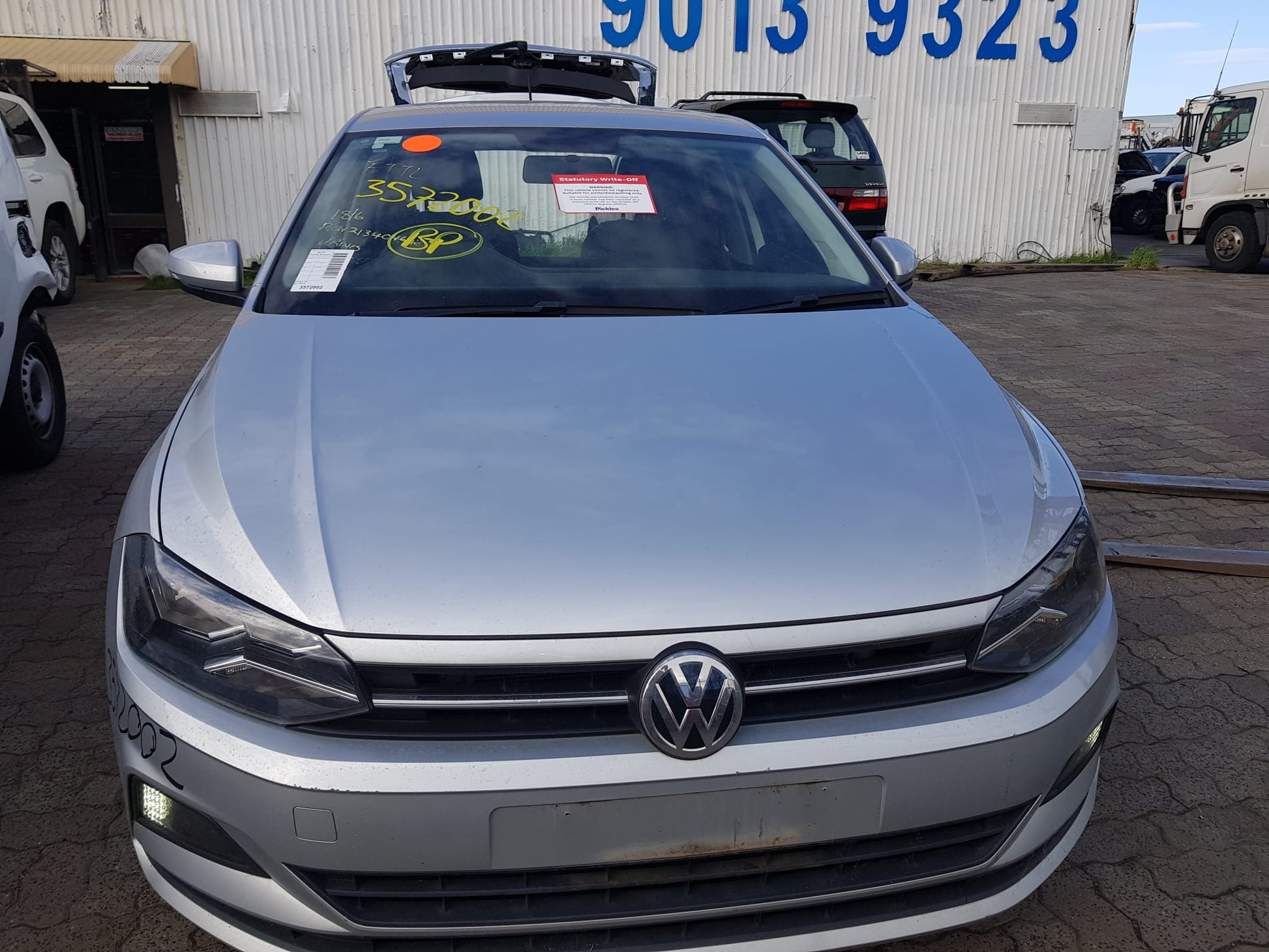2019 VOLKSWAGEN POLO RIGHT FRONT DOOR LOCK, NON KEYLESS ENTRY TYPE, AW, 09/17-12/21 5TC837016C DOOR BOOT GATE LOCK