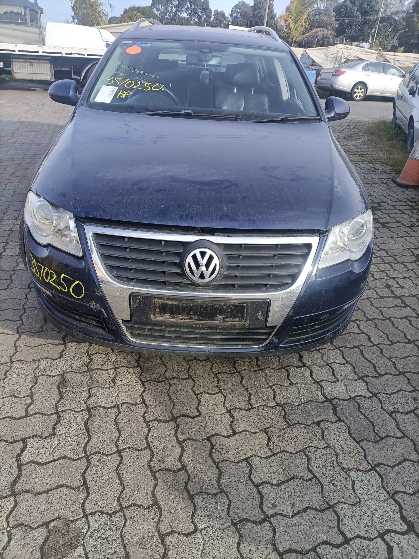 2007 VOLKSWAGEN PASSAT 3C/MK6 B6-B7, 3 KNOB DIAL, AUTO/ECON BUTTON, 03/06-05/15 3C0907044BB HEATER AC CONTROLS