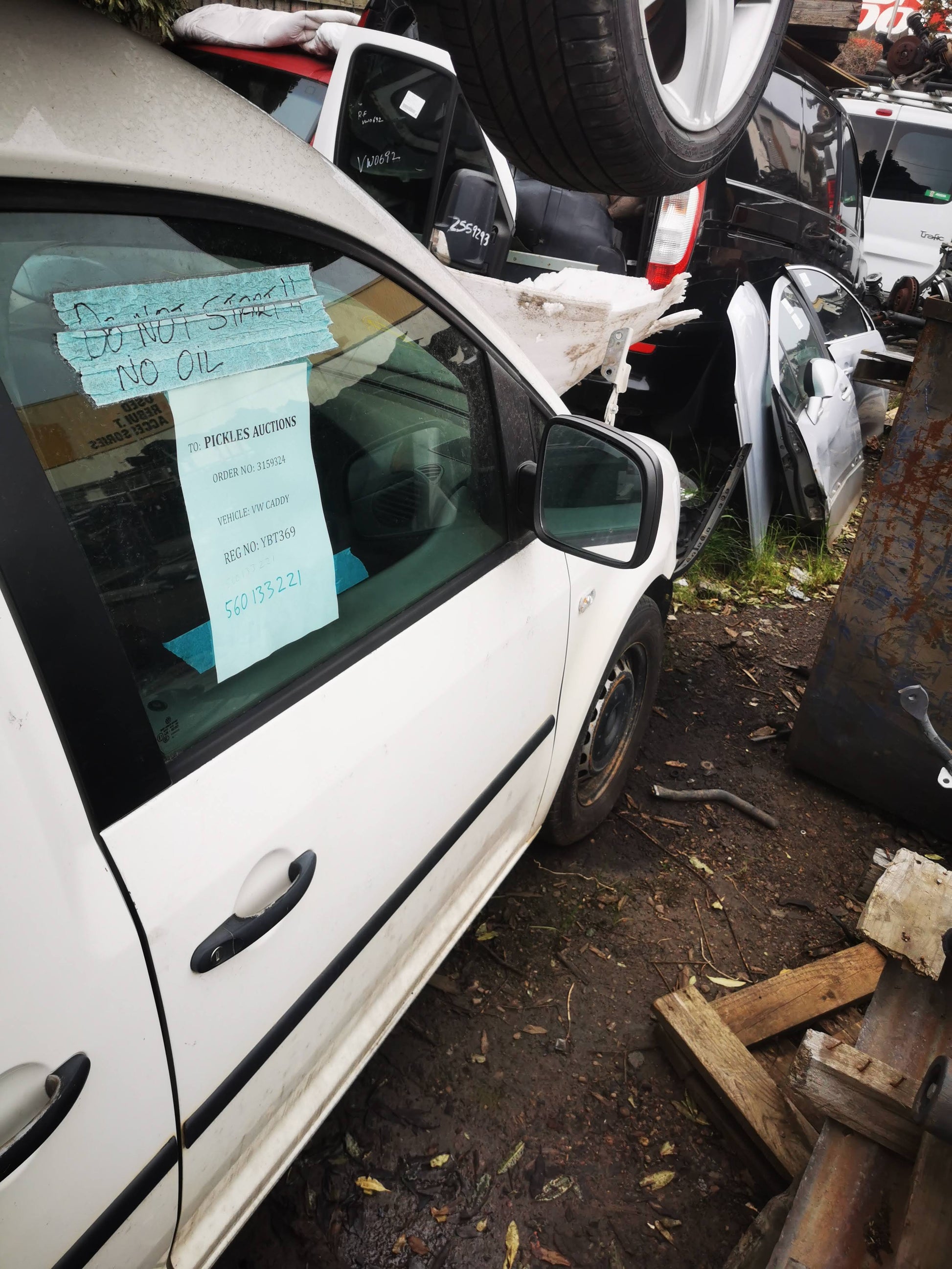 2007 VOLKSWAGEN CADDY AUTO, DIESEL, 1.9, TURBO, 2K, HXY CODE, 12/04-08/10 HXY TRANS GEARBOX