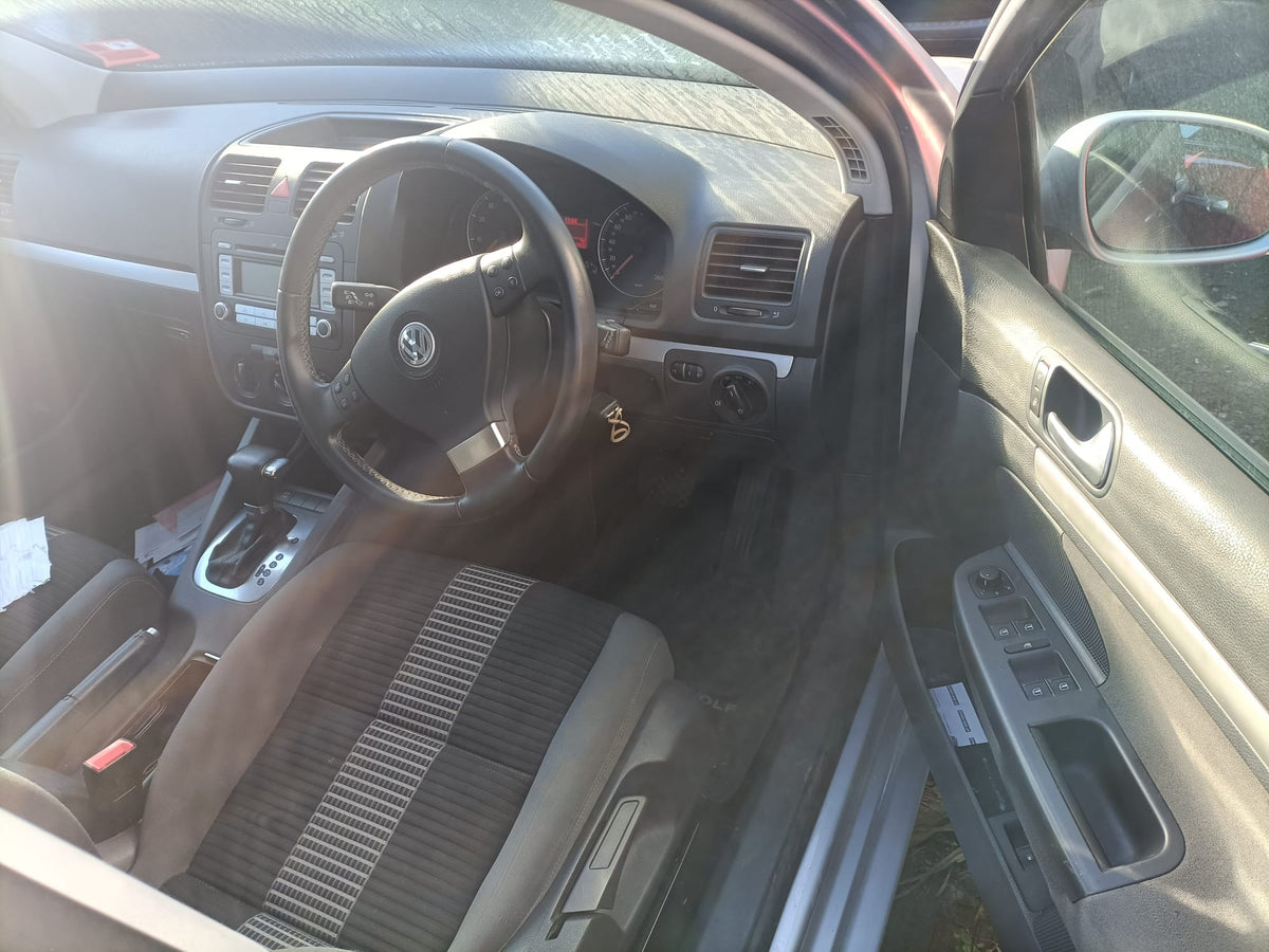 2008 VOLKSWAGEN GOLF RH FRONT (MASTER SWITCH), 5DR HATCH, GEN 5, 07/04-02/09 1K4959857B PWR DR WIND SWITCH