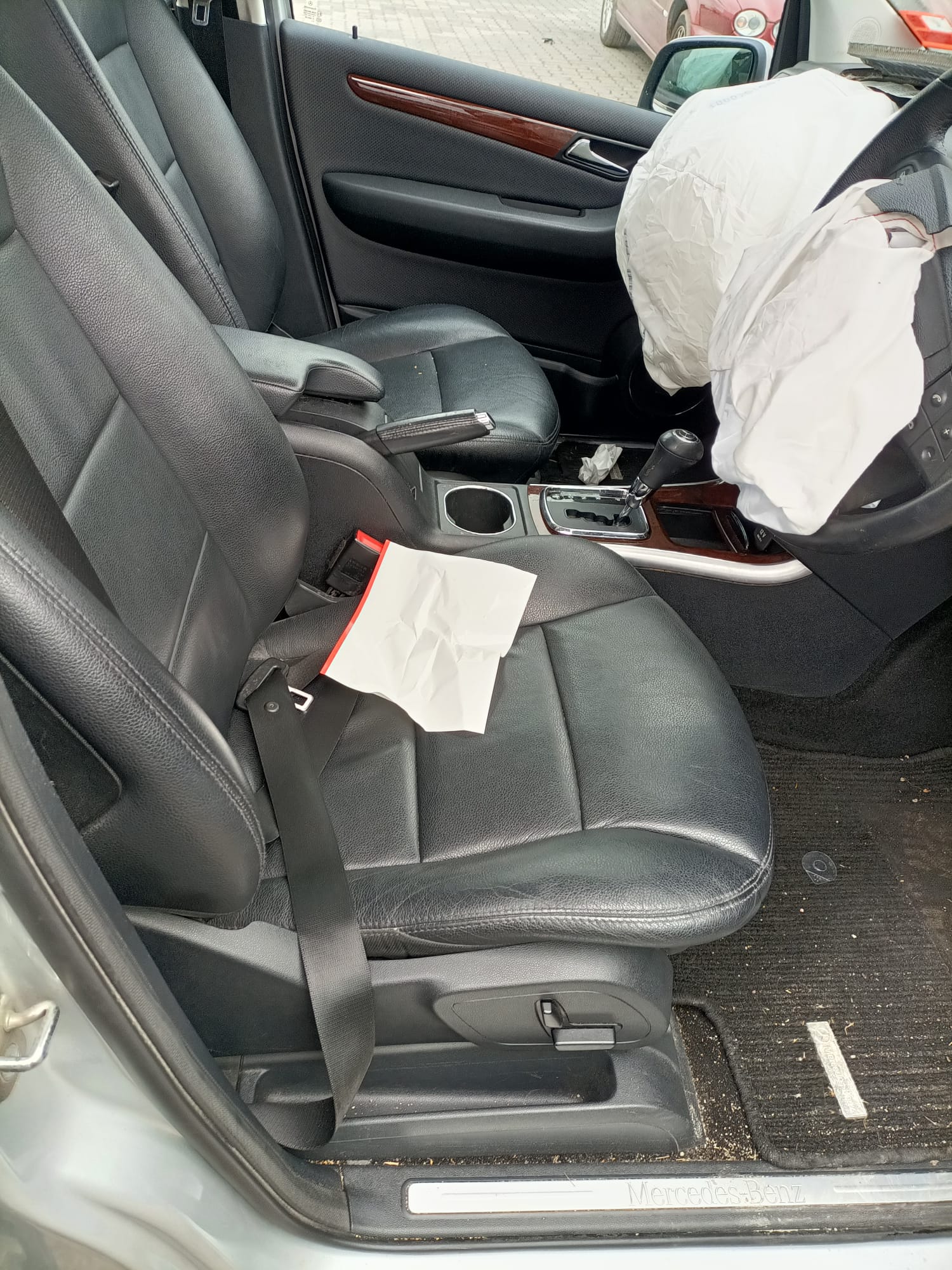 2011 MERCEDES B CLASS W245, PAIR, 11/05-06/11 A1698101510  A1698101610 SUNVISOR