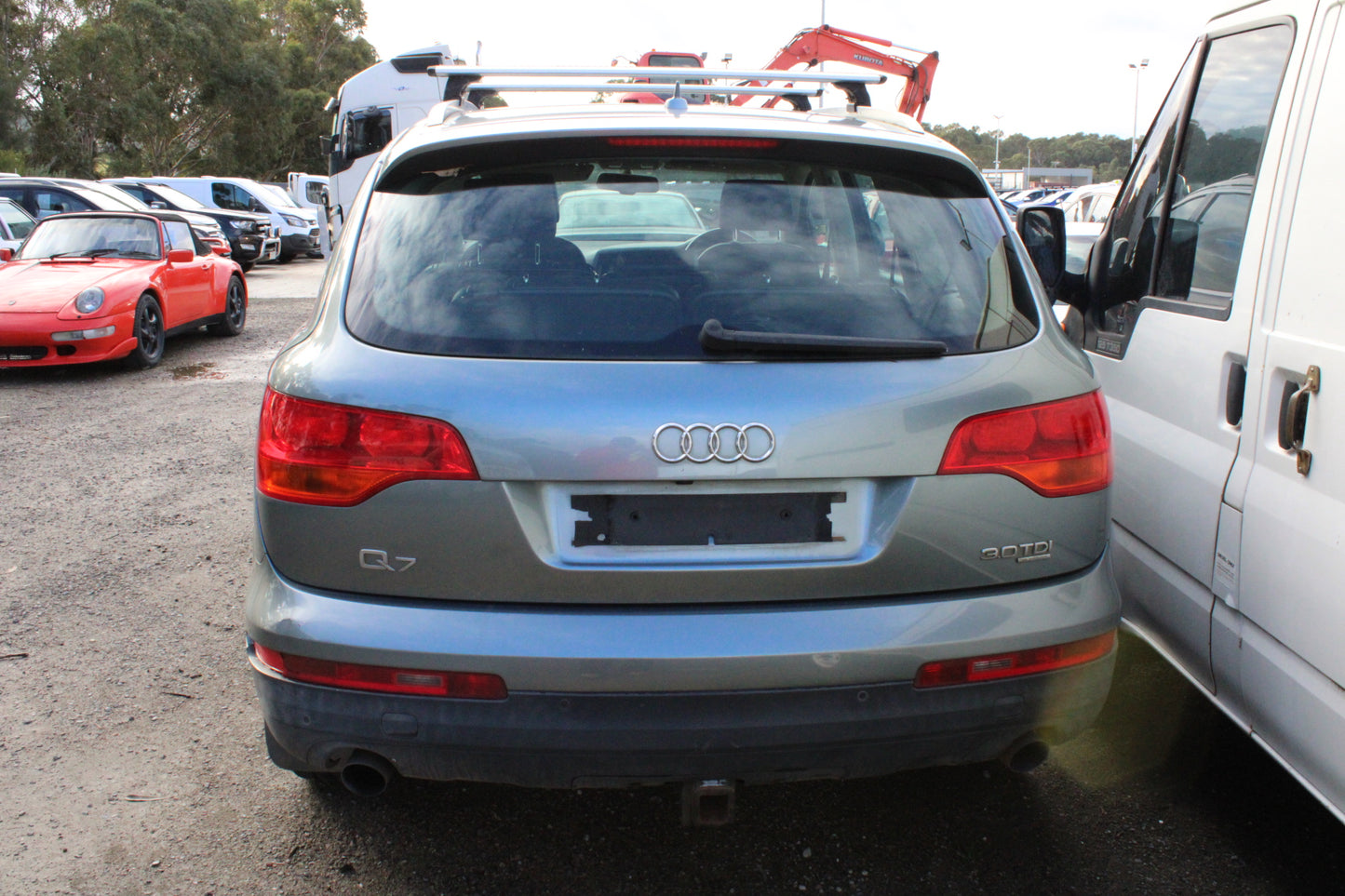 2008 AUDI Q7 4L, 09/06-09/09 7L8422062J STEERING BOX RACK