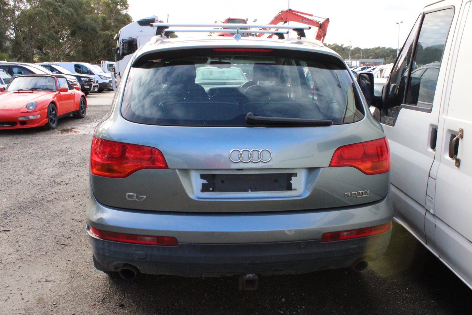2008 AUDI Q7 4L, AIRBAG TYPE, 09/06-08/15 7L8413031J LEFT FRONT STRUT