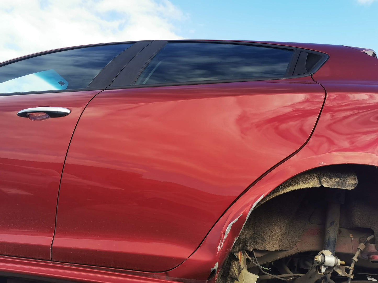 2014 ALFA ROMEO GIULIETTA COLOUR CODED TYPE, 940 SERIES, 06/11- 156101688 LEFT DOOR MIRROR