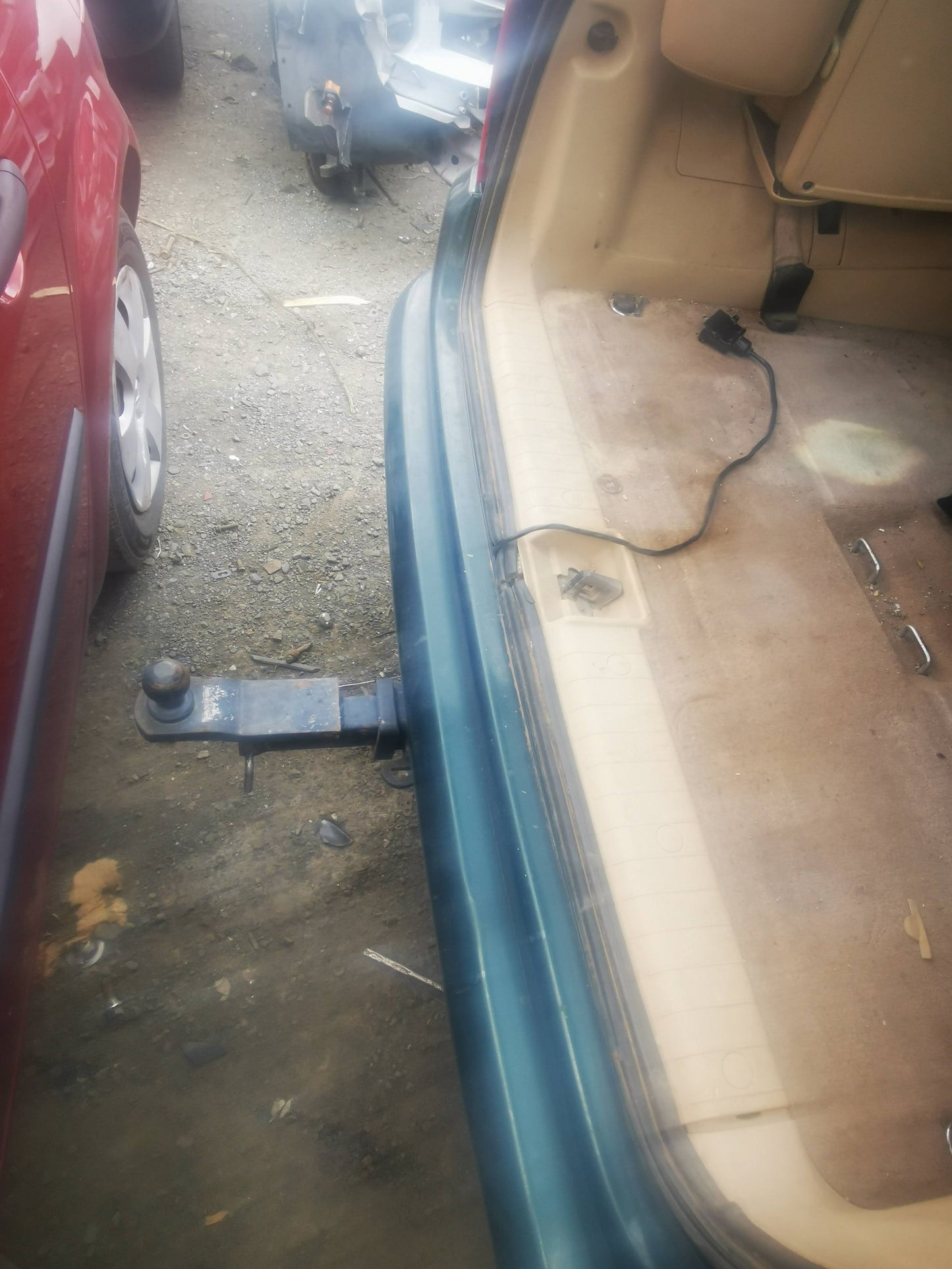 2000 MERCEDES M CLASS W163, BLACK, PLUG TYPE, ML320/ML270, 09/98-10/01 A1638103493 RIGHT DOOR MIRROR