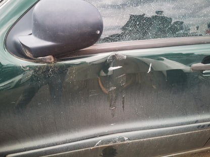 2000 MERCEDES M CLASS W163, BLACK, PLUG TYPE, ML320/ML270, 09/98-10/01 A1638103493 RIGHT DOOR MIRROR