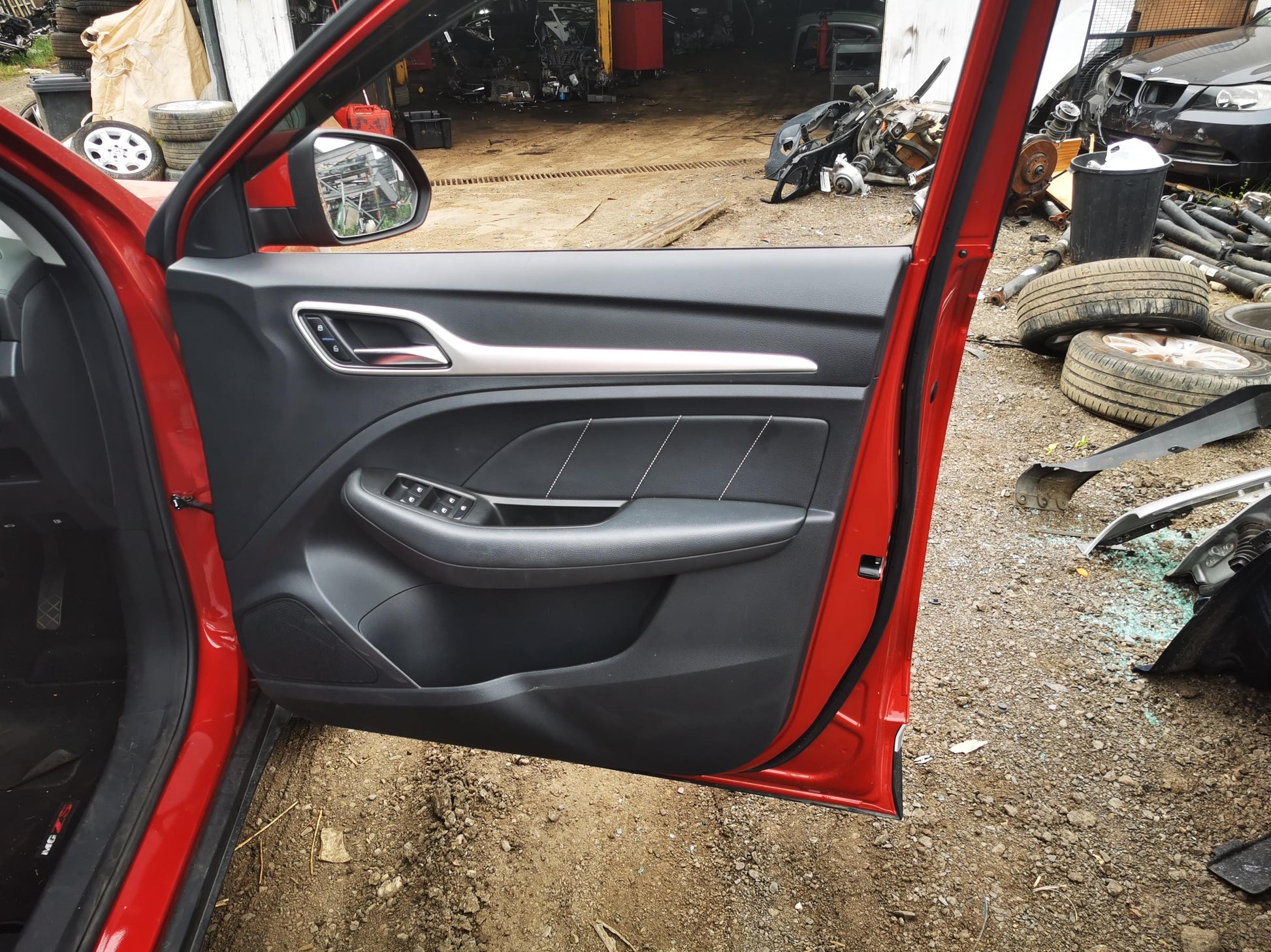 2019 MG ZS POWER, HEATED, BODY COLOUR, NON CAMERA, NON BLIND SPOT TYPE, AZS1, 09/17-  RIGHT DOOR MIRROR