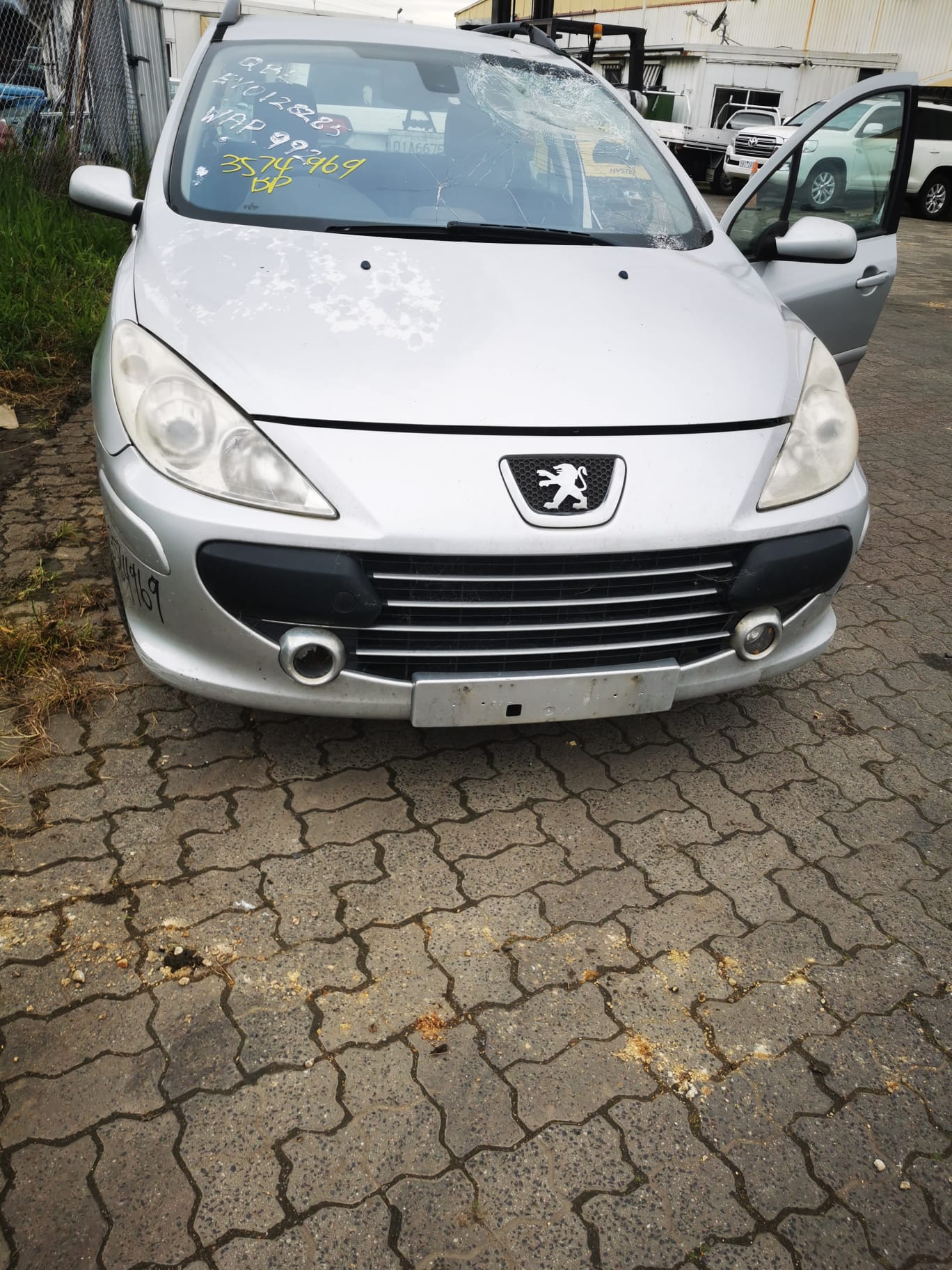 2007 PEUGEOT 307 UNDER CAR, WAGON, T6, 10/05-12/08  CATALYTIC CONVERTER