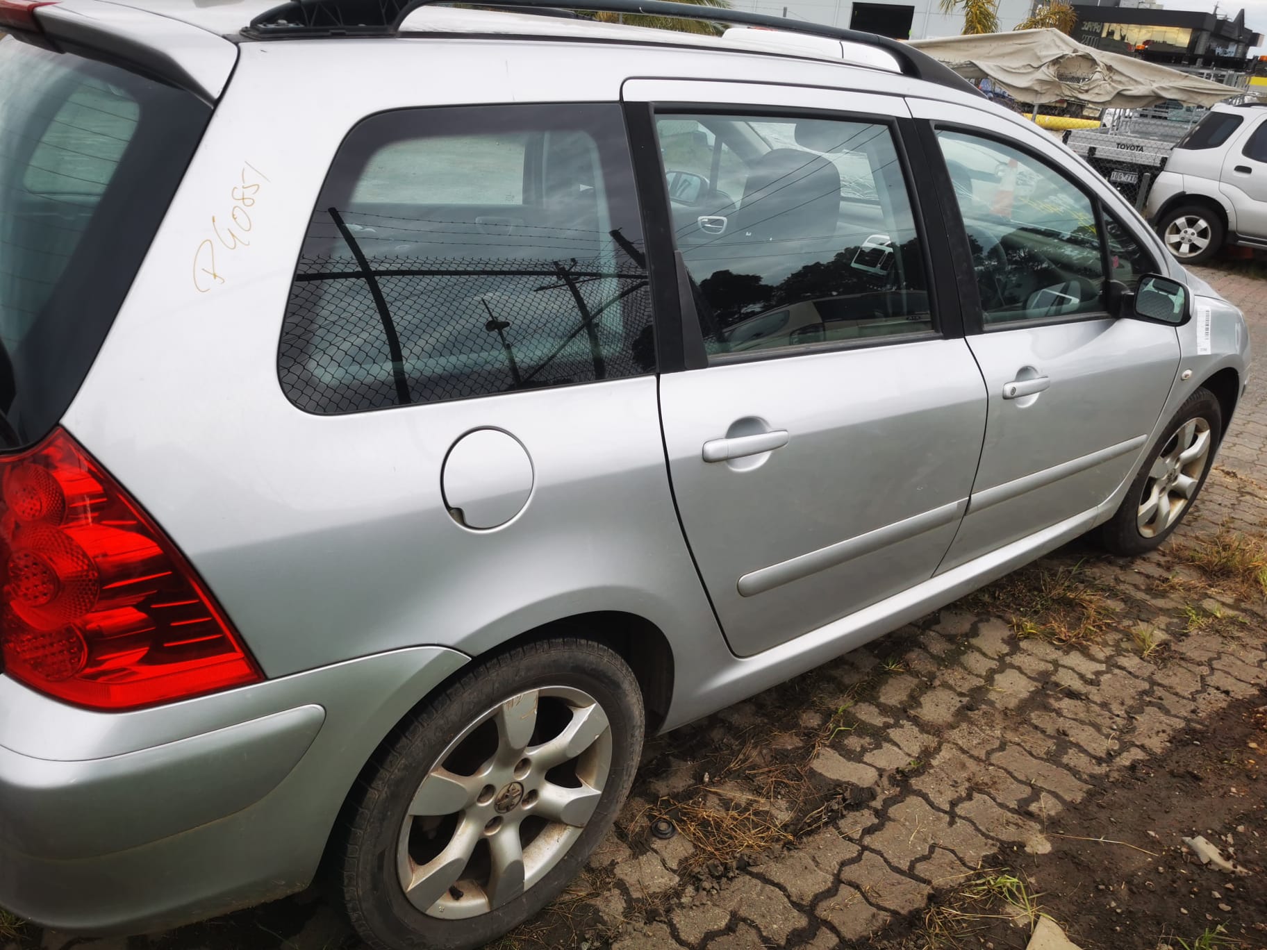 2007 PEUGEOT 307 UNDER CAR, WAGON, T6, 10/05-12/08  CATALYTIC CONVERTER