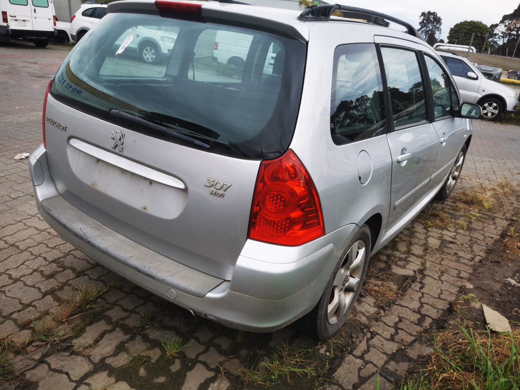 2007 PEUGEOT 307 UNDER CAR, WAGON, T6, 10/05-12/08  CATALYTIC CONVERTER