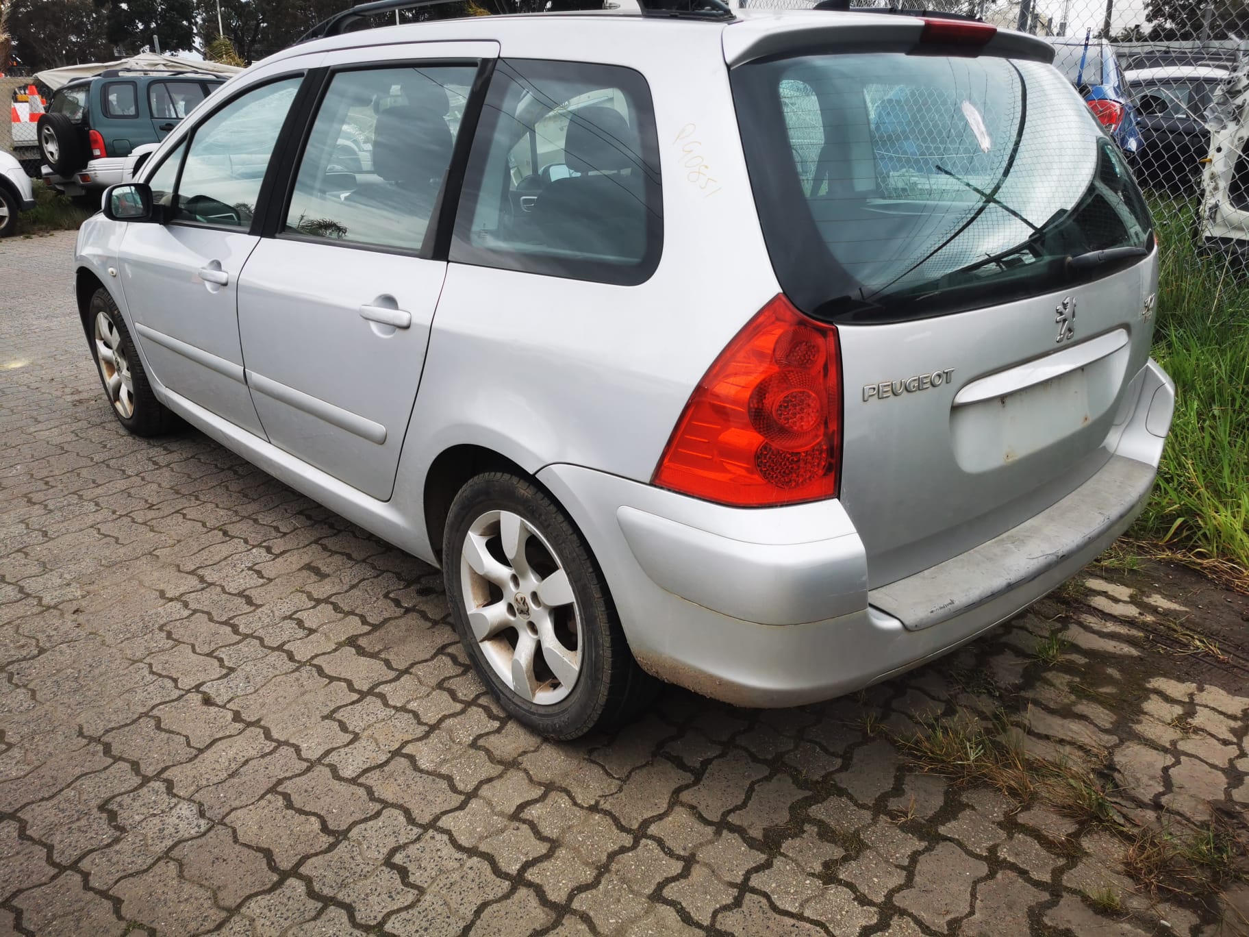 2007 PEUGEOT 307 UNDER CAR, WAGON, T6, 10/05-12/08  CATALYTIC CONVERTER