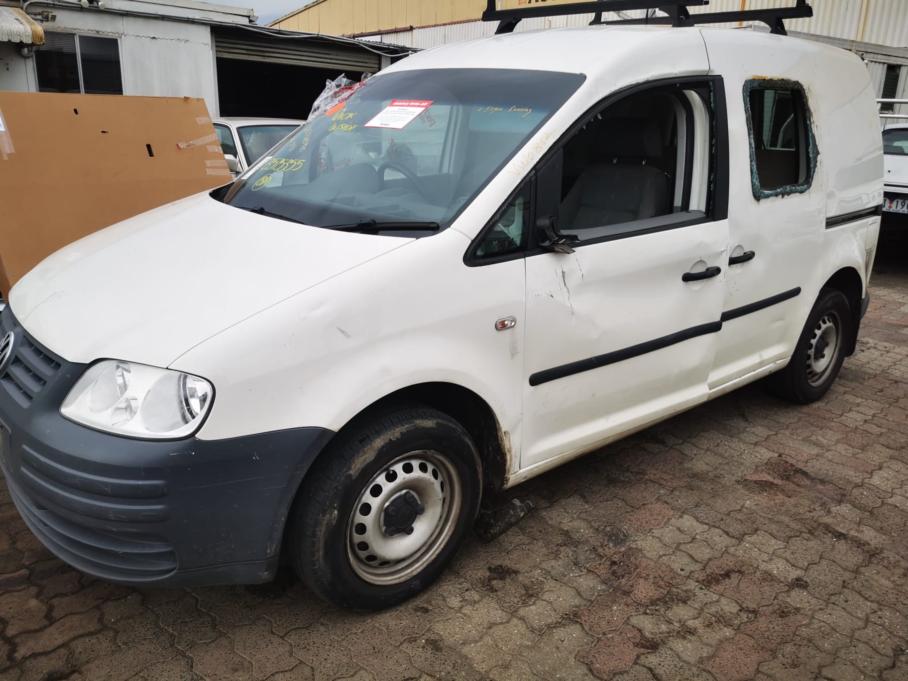 2008 VOLKSWAGEN CADDY 2K, 12/04-08/10 1T0823031D BONNET