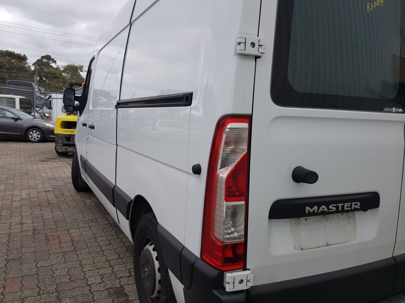 2018 RENAULT MASTER RIGHT BARN DOOR LOCK (UPPER), X62, 09/11-  DOOR BOOT GATE LOCK