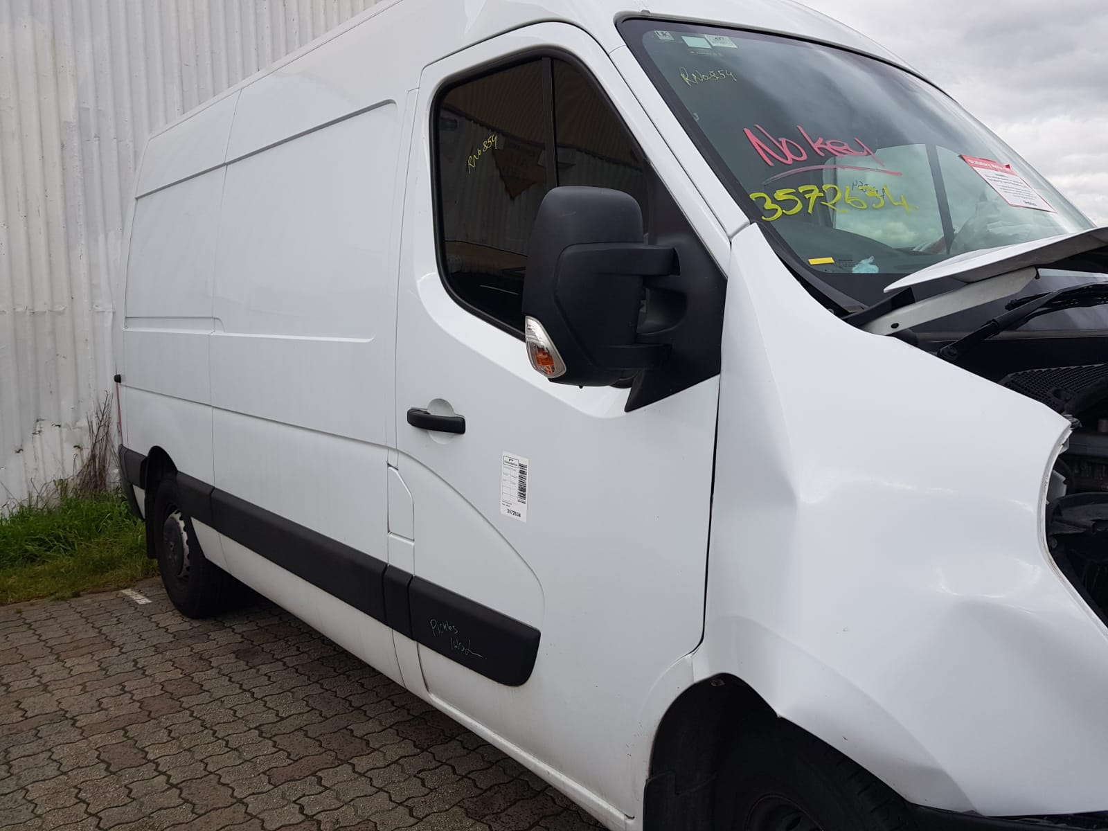 2018 RENAULT MASTER RIGHT BARN DOOR LOCK (UPPER), X62, 09/11-  DOOR BOOT GATE LOCK
