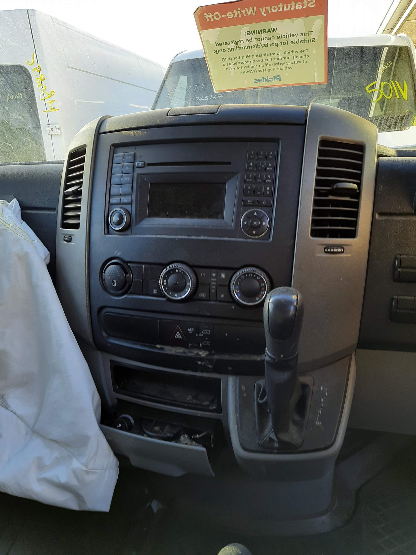 2013 MERCEDES SPRINTER LEFT FRONT DOOR LOCK, NCV3, 10/06-04/18 A9067201435 DOOR BOOT GATE LOCK