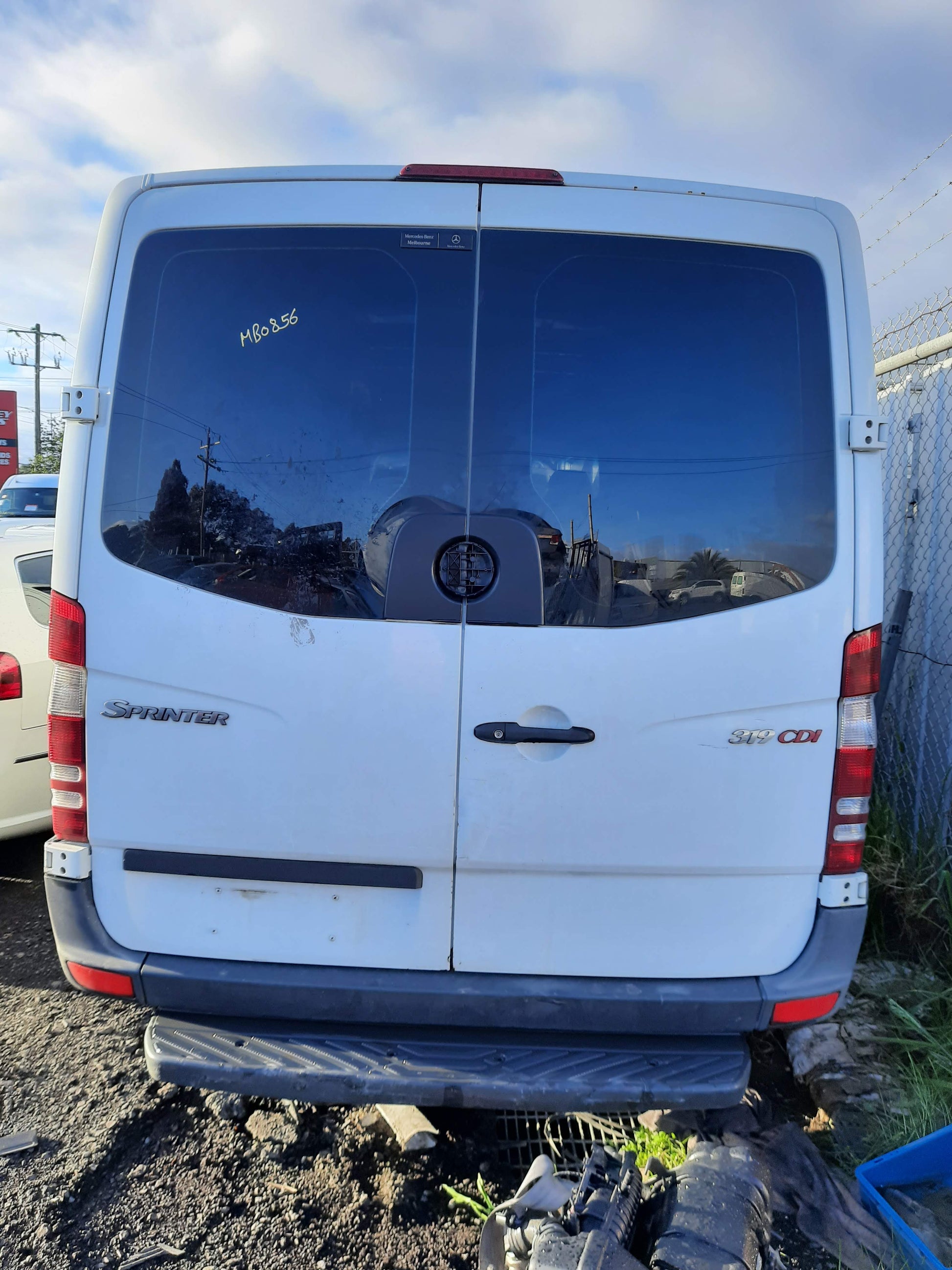 2013 MERCEDES SPRINTER LEFT FRONT DOOR LOCK, NCV3, 10/06-04/18 A9067201435 DOOR BOOT GATE LOCK