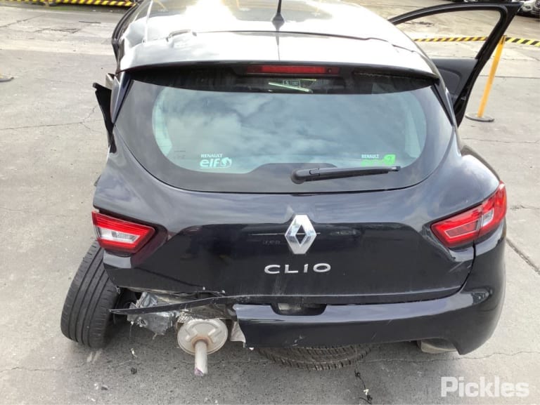 2015 RENAULT CLIO X98, BLACK, POWER FOLDING (9 WIRE), 09/13-07/16 963024349R LEFT DOOR MIRROR