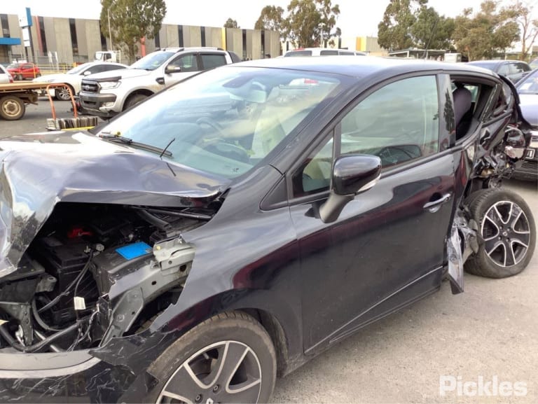 2015 RENAULT CLIO X98, BLACK, POWER FOLDING (9 WIRE), 09/13-07/16 963024349R LEFT DOOR MIRROR