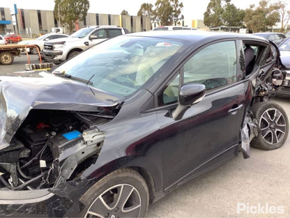 2015 RENAULT CLIO X98, BLACK, POWER FOLDING (9 WIRE), 09/13-07/16 963024349R LEFT DOOR MIRROR