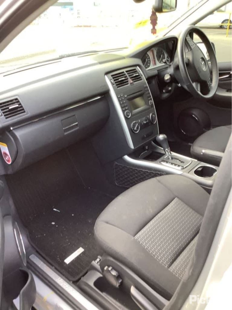 2008 MERCEDES B CLASS W245, 09/08-06/11 A1697350825 RIGHT REAR DOOR WINDOW