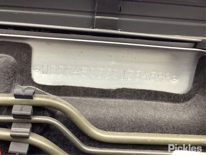 2008 MERCEDES B CLASS W245, 09/08-06/11 A1697350825 RIGHT REAR DOOR WINDOW