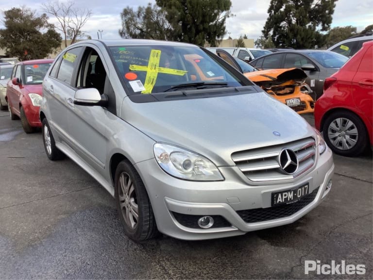 2008 MERCEDES B CLASS HEAD UNIT, SINGLE DISC PLAYER, W245, 11/05-09/08 A1698705594 RADIO CD DVD SAT TV