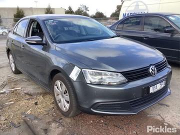 2014 VOLKSWAGEN JETTA 1B, MANUAL FOLD, NON MEMORY TYPE (6XN CODE), 02/11-12/17 5C8857508C RIGHT DOOR MIRROR