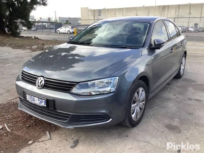 2014 VOLKSWAGEN JETTA 1B, IN BODY, W/ HALOGEN TYPE, 02/11-10/14 5C6945095E LEFT TAILLIGHT