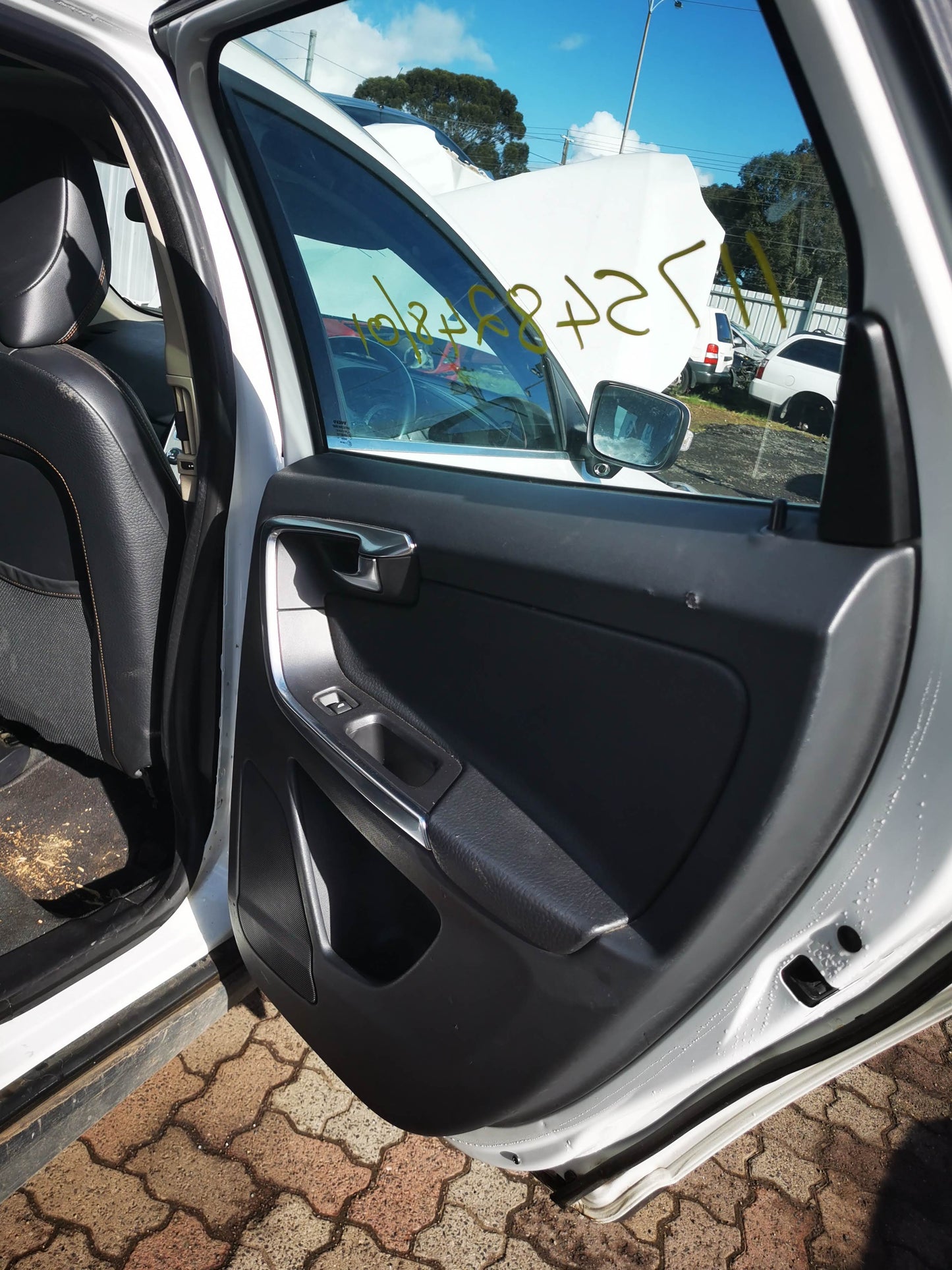 2012 VOLVO XC60 DZ, NON BLIND SPOT INFO SYSTEM TYPE, NON CAMERA TYPE, 02/09-09/13 31371127 LEFT DOOR MIRROR
