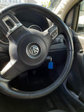 2013 VOLKSWAGEN POLO 6R, HEATED TYPE, 05/10-05/14 6R2857507AB LEFT DOOR MIRROR