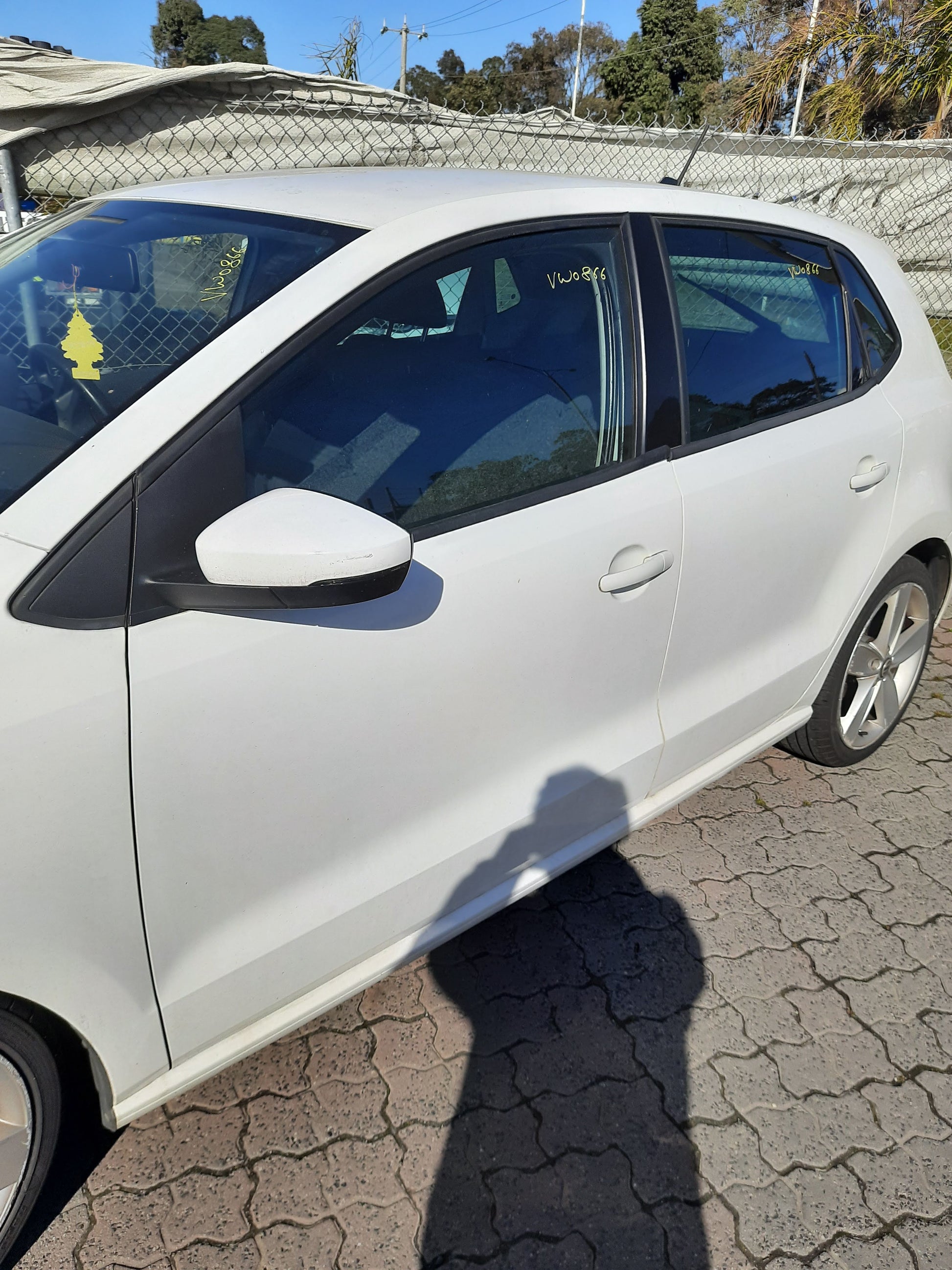 2013 VOLKSWAGEN POLO 6R, 5DR HATCH, 05/10-09/17 (AUS ONLY) 6R4833056J RIGHT REAR DOOR