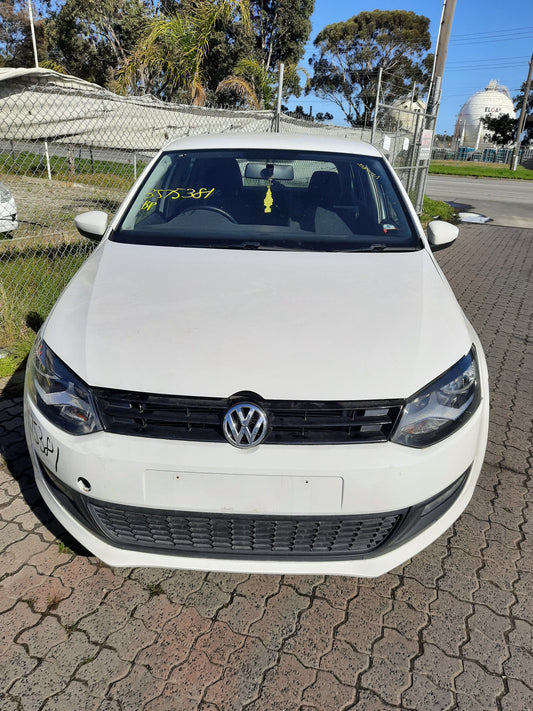 2013 VOLKSWAGEN POLO 6R, 05/10-09/17 6R6845206C RIGHT REAR DOOR WINDOW