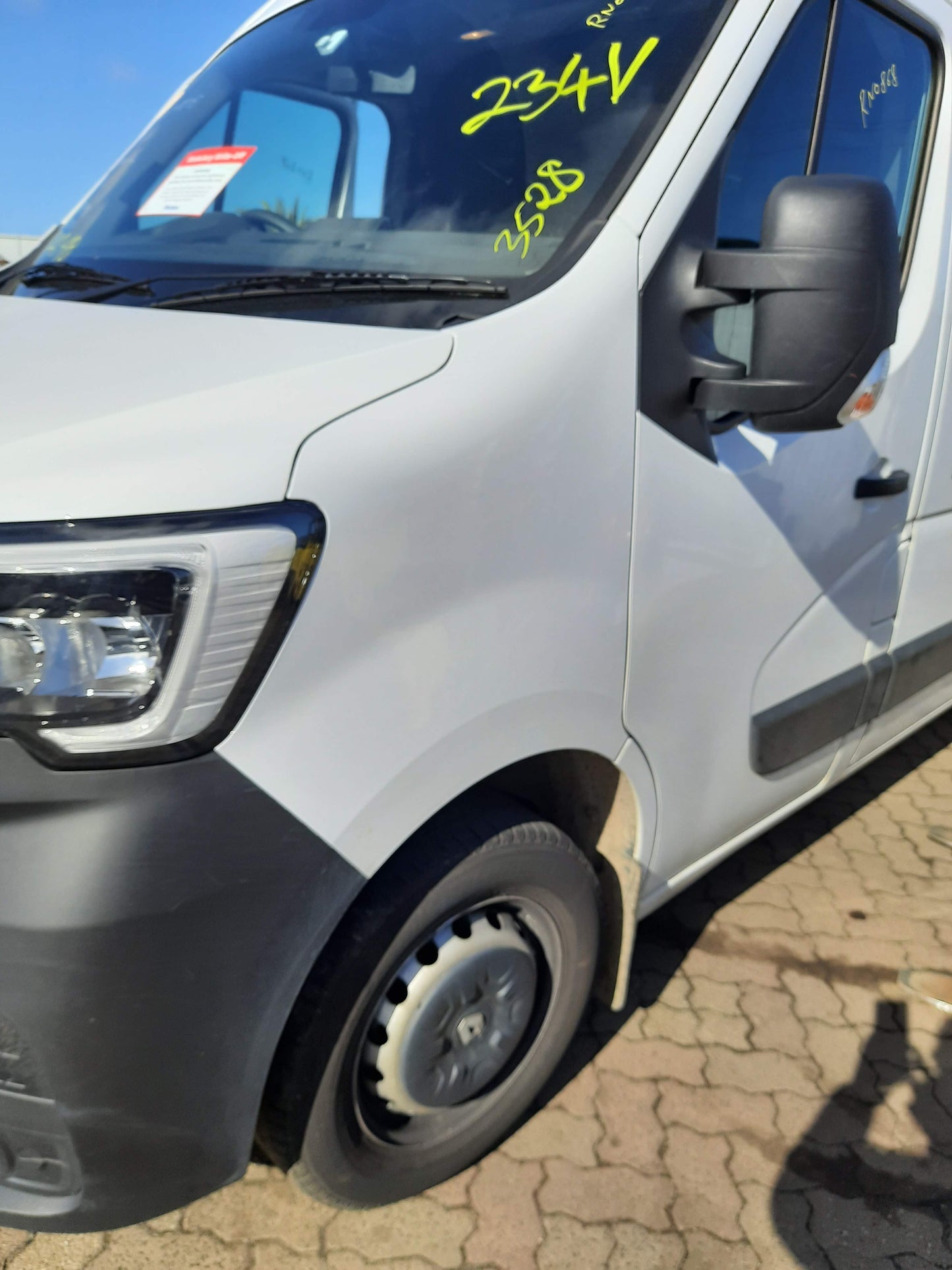 2020 RENAULT MASTER FUEL DOOR, X62, 09/11- 7701209654 FUEL DOOR FILLER