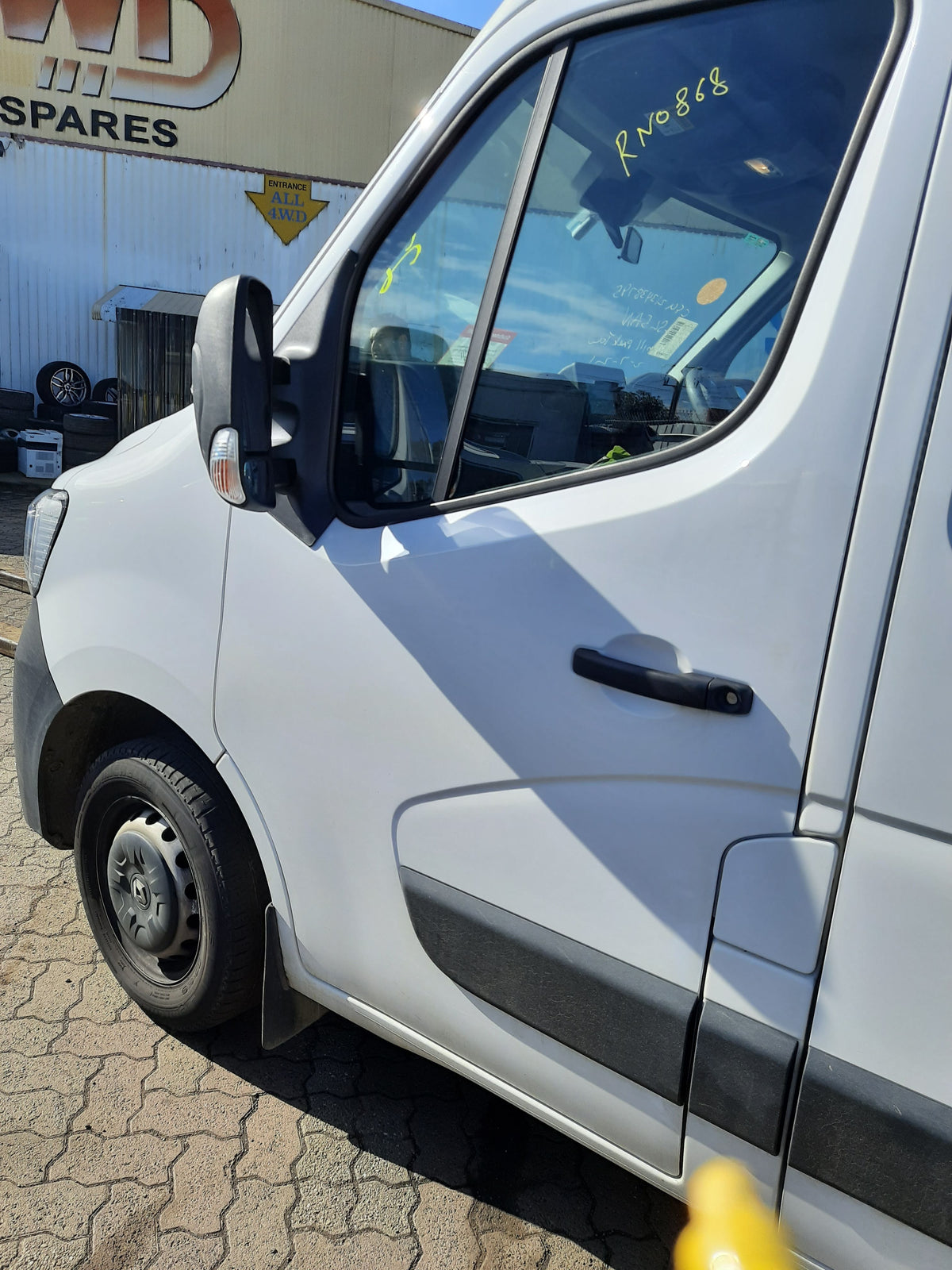 2020 RENAULT MASTER FUEL DOOR, X62, 09/11- 7701209654 FUEL DOOR FILLER
