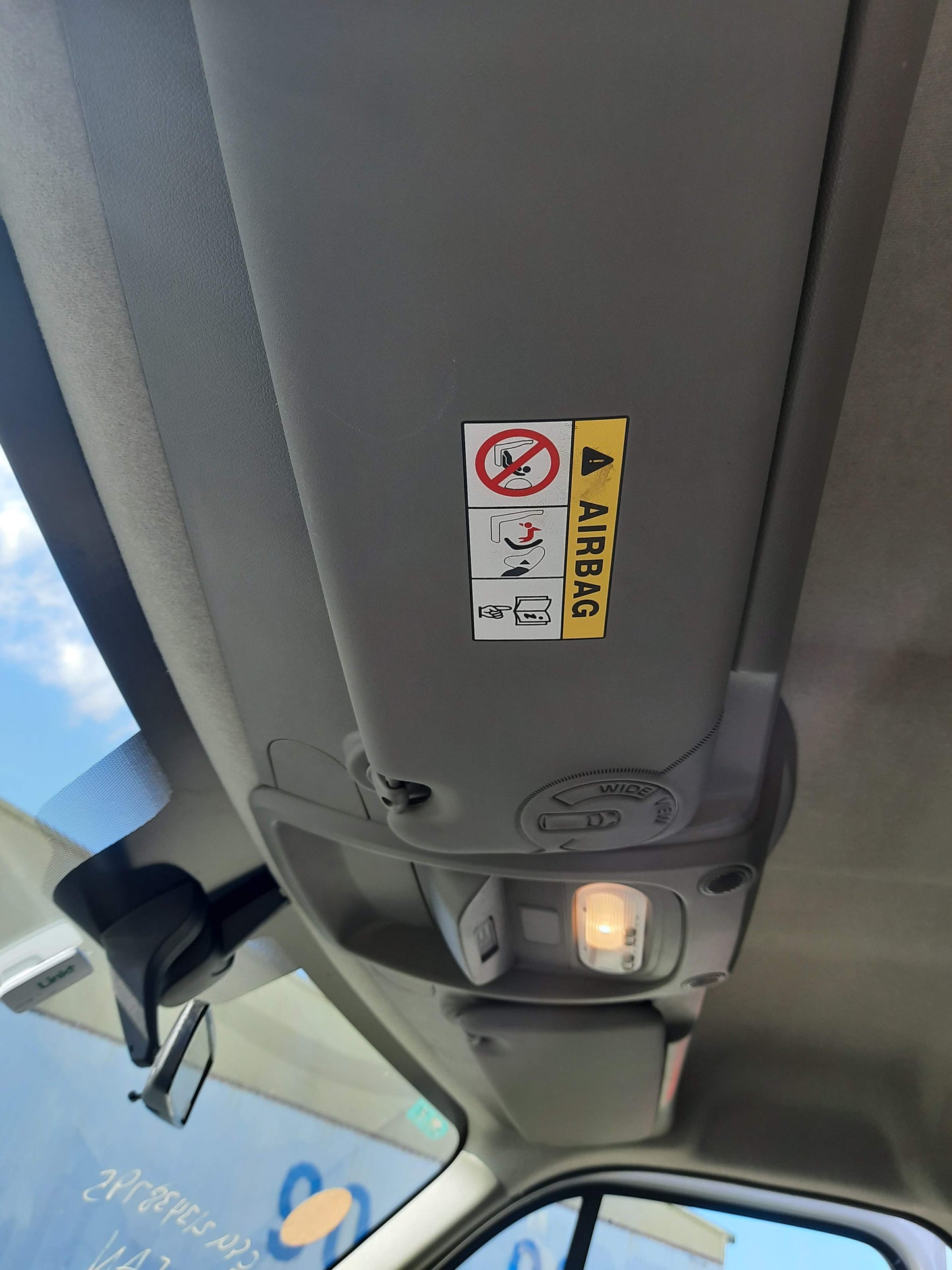 2020 RENAULT MASTER X62, NON REVERSE CAMERA TYPE, 09/11- 963210006R INTERIOR MIRROR