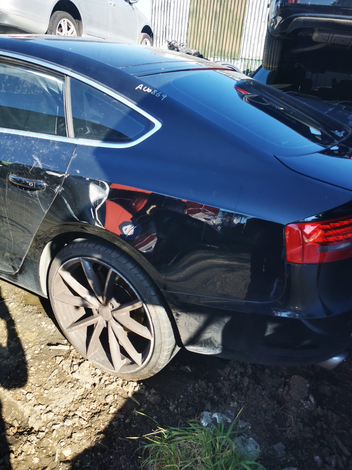 2010 AUDI A5/S5 8T, A5, HATCH, MANUAL FOLD, NON HEATED, W/ LANE CHANGE ASSIST TYPE (6XC/7Y1), 10/09-11/16 8T8857410J RIGHT DOOR MIRROR