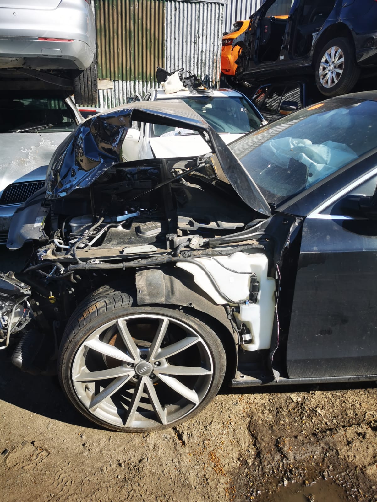 2010 AUDI A5/S5 8T, A5, HATCH, MANUAL FOLD, NON HEATED, W/ LANE CHANGE ASSIST TYPE (6XC/7Y1), 10/09-11/16 8T8857410J RIGHT DOOR MIRROR