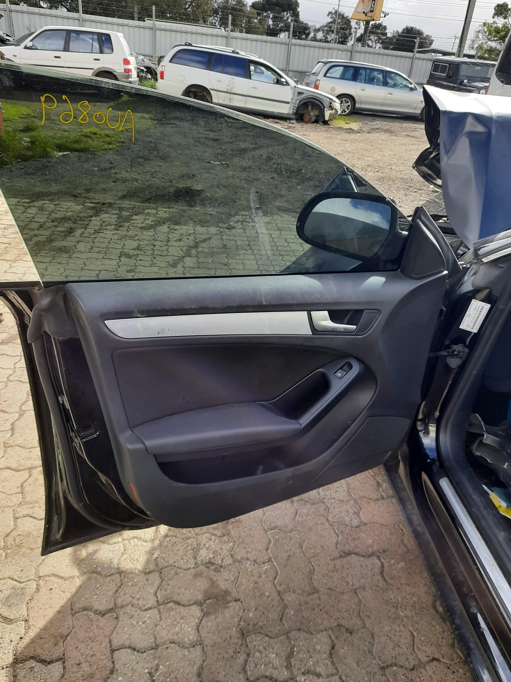 2010 AUDI A5/S5 8T, A5, HATCH, MANUAL FOLD, NON HEATED, W/ LANE CHANGE ASSIST TYPE (6XC/7Y1), 10/09-11/16 8T8857410J RIGHT DOOR MIRROR