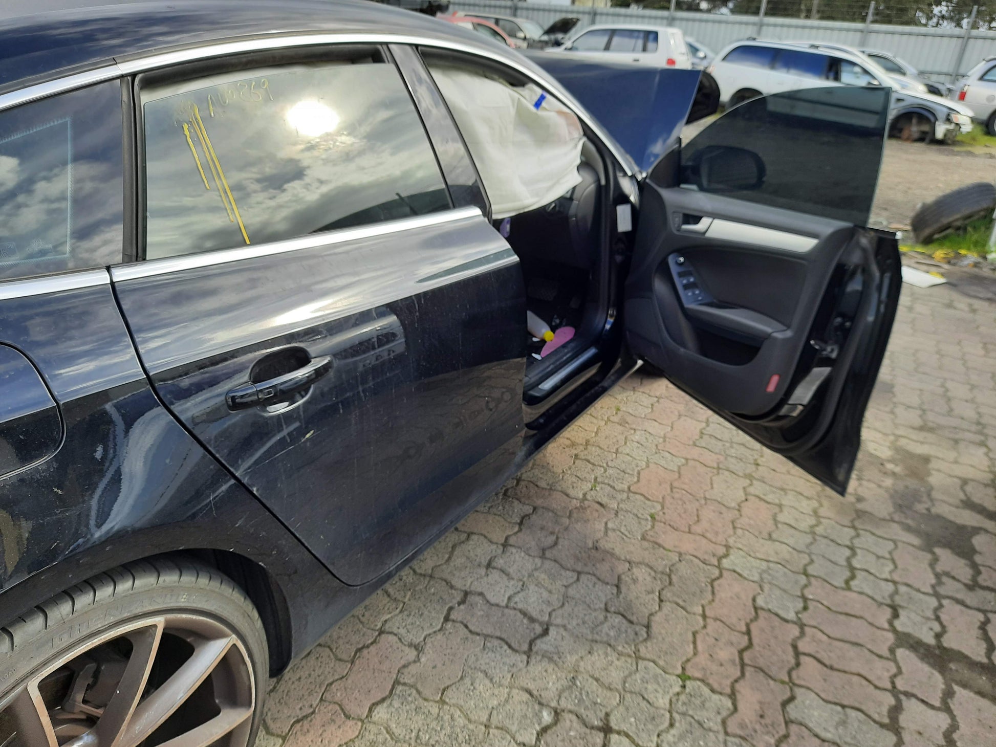 2010 AUDI A5/S5 8T, A5, HATCH, MANUAL FOLD, NON HEATED, W/ LANE CHANGE ASSIST TYPE (6XC/7Y1), 10/09-11/16 8T8857409J LEFT DOOR MIRROR