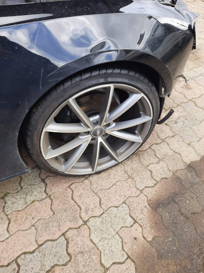 2010 AUDI A5/S5 8T, A5, HATCH, MANUAL FOLD, NON HEATED, W/ LANE CHANGE ASSIST TYPE (6XC/7Y1), 10/09-11/16 8T8857409J LEFT DOOR MIRROR