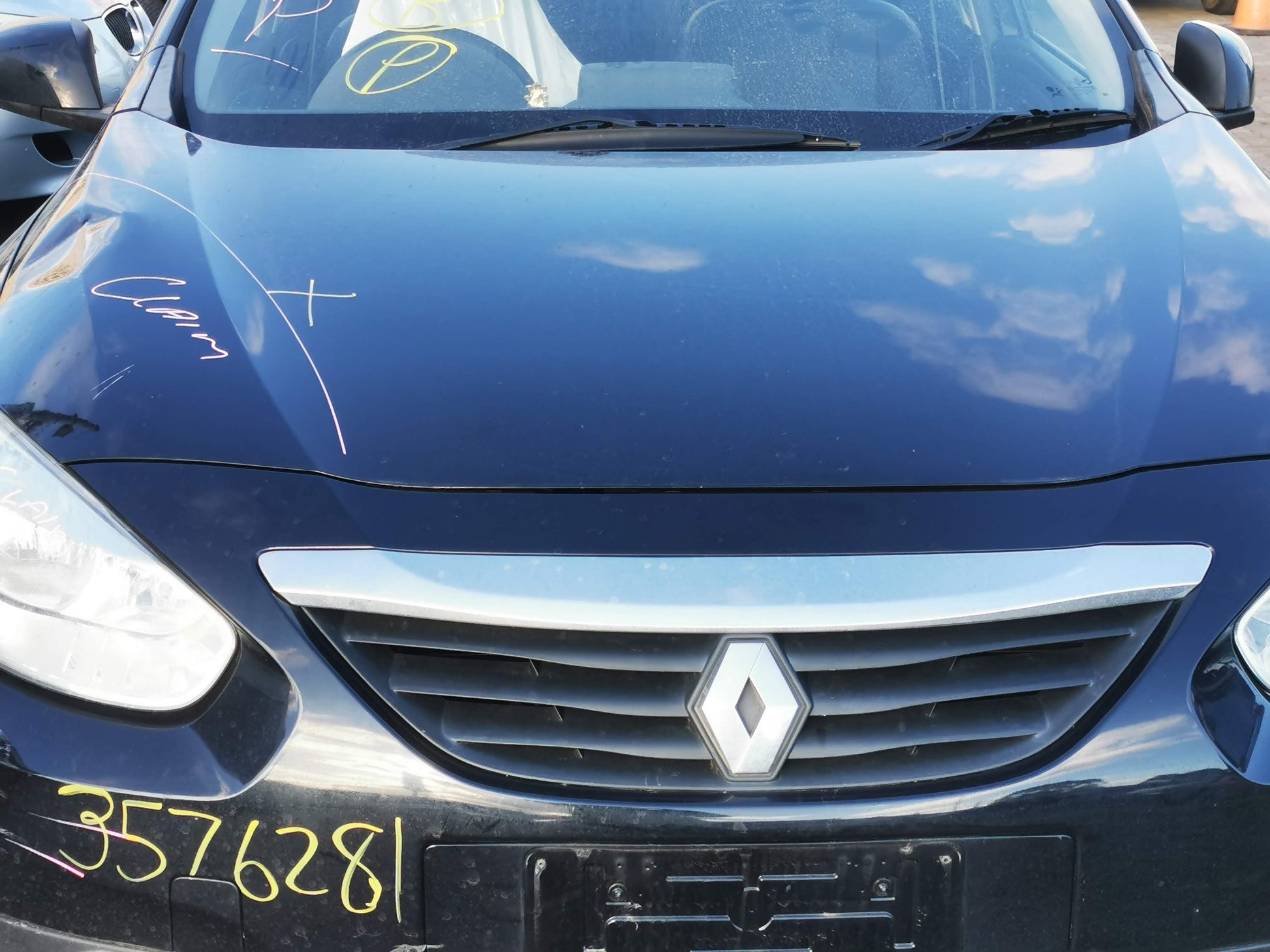 2011 RENAULT FLUENCE X38 09/10-01/16 803000009R RIGHT FRONT DOOR WINDOW