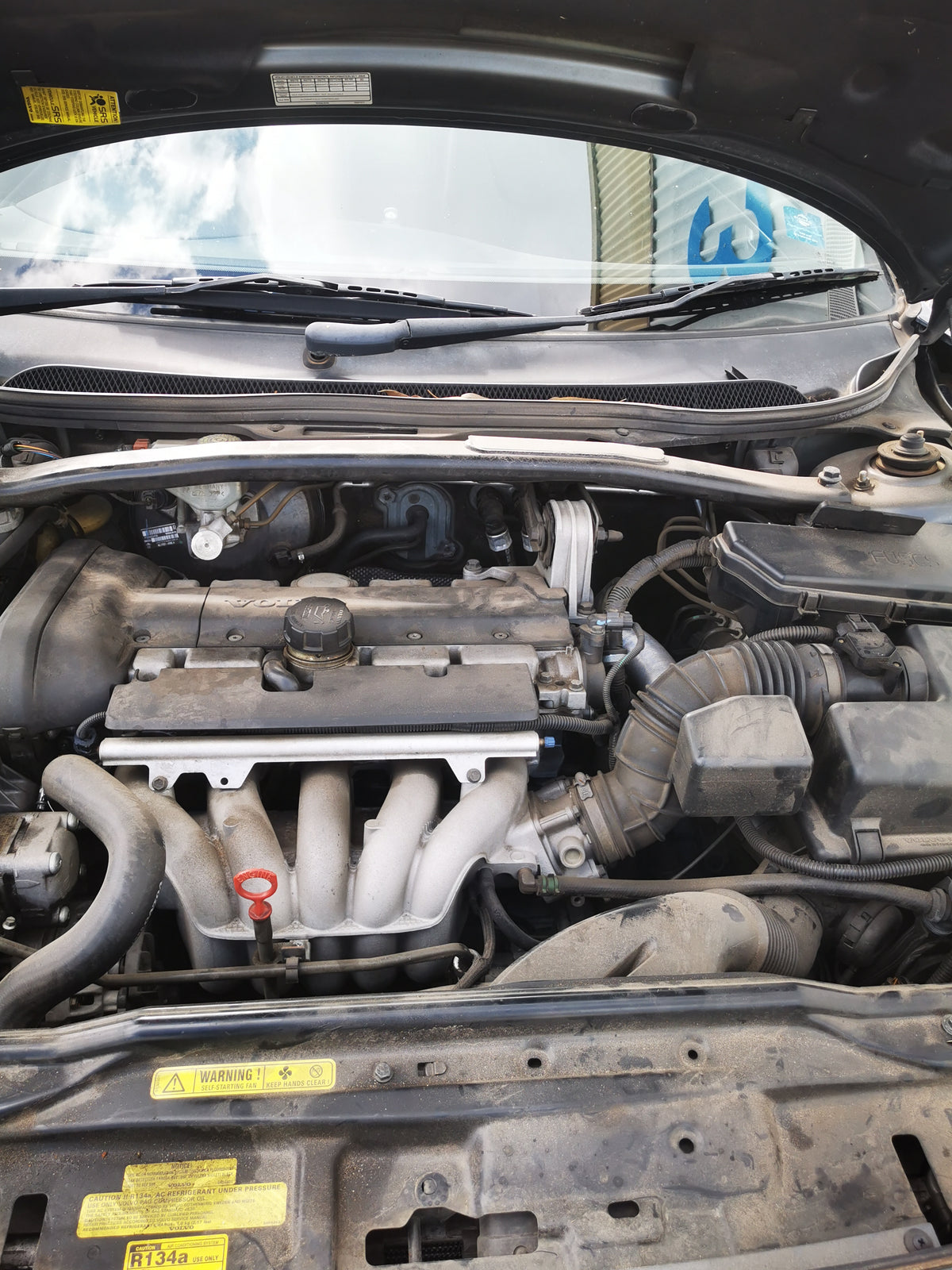 2003 VOLVO S70/V70/C70 V70, B5244S, DENSO (10TH VIN = 3, 4), 11/02-10/04 8677796 THROTTLE BODY