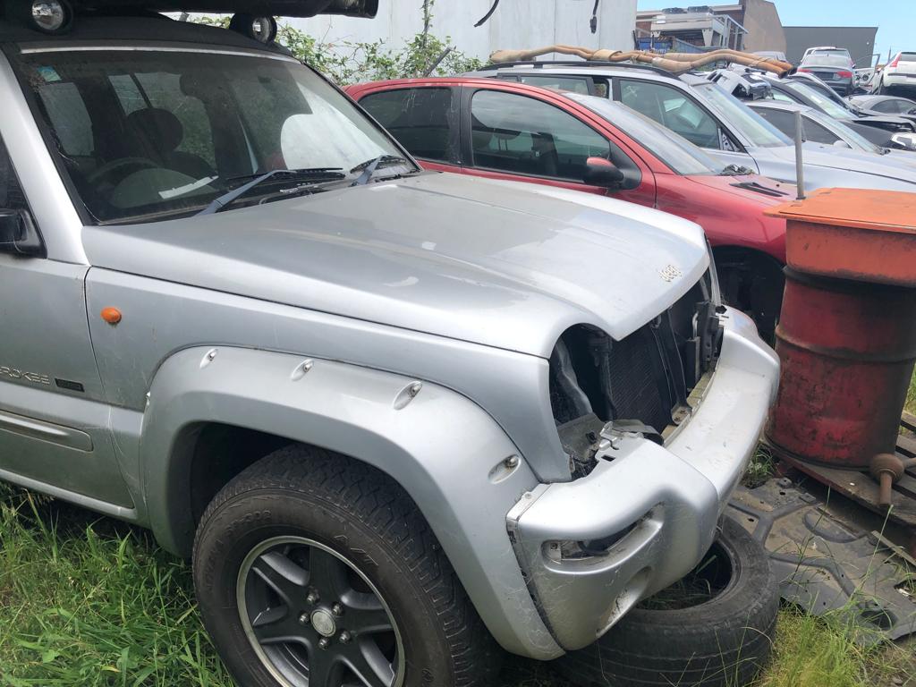 2003 JEEP CHEROKEE KJ, PAINTED, 09/01-11/07 5066328AD REAR BUMPER