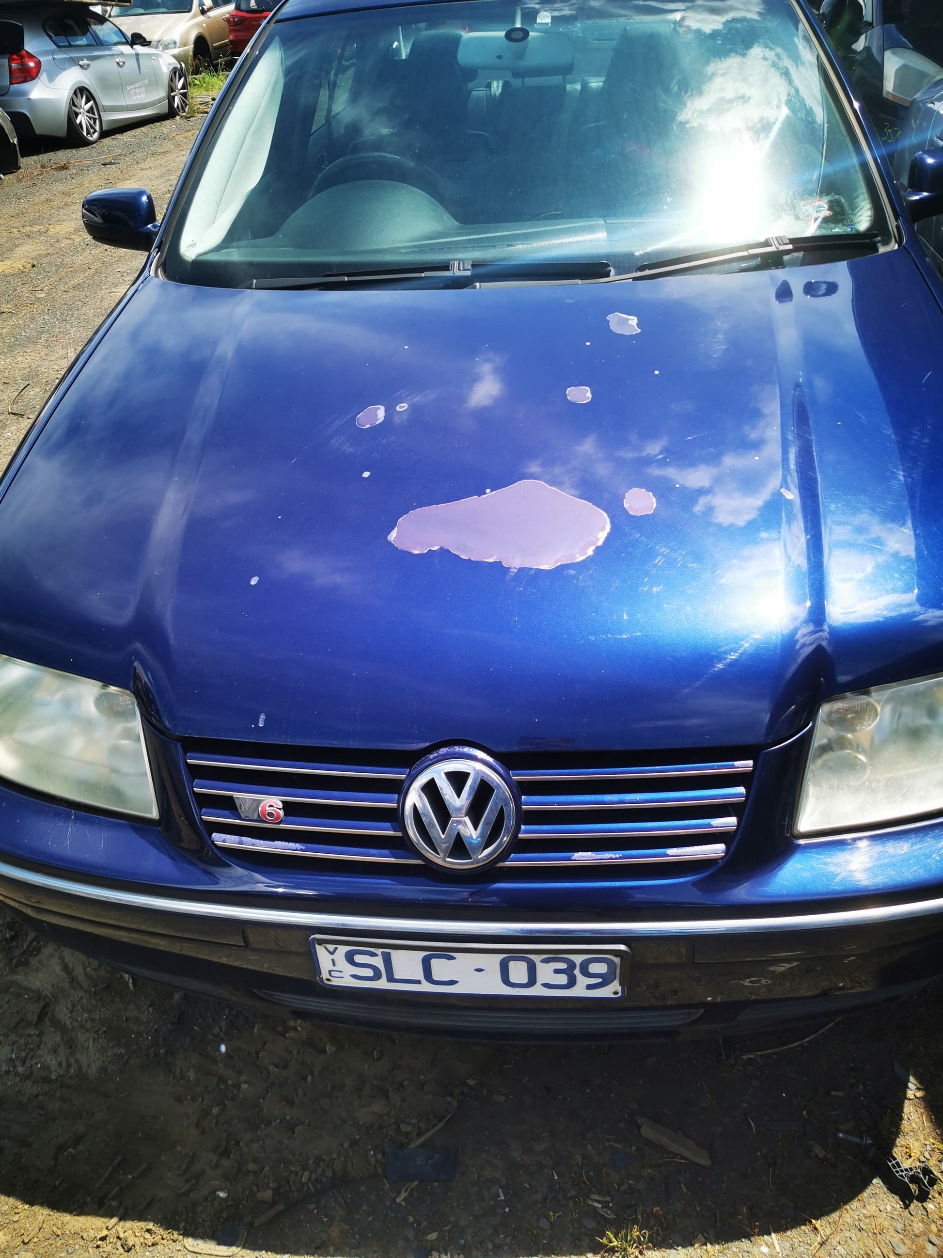 2003 VOLKSWAGEN BORA 1J, 12/99-12/05 1J5807417B REAR BUMPER