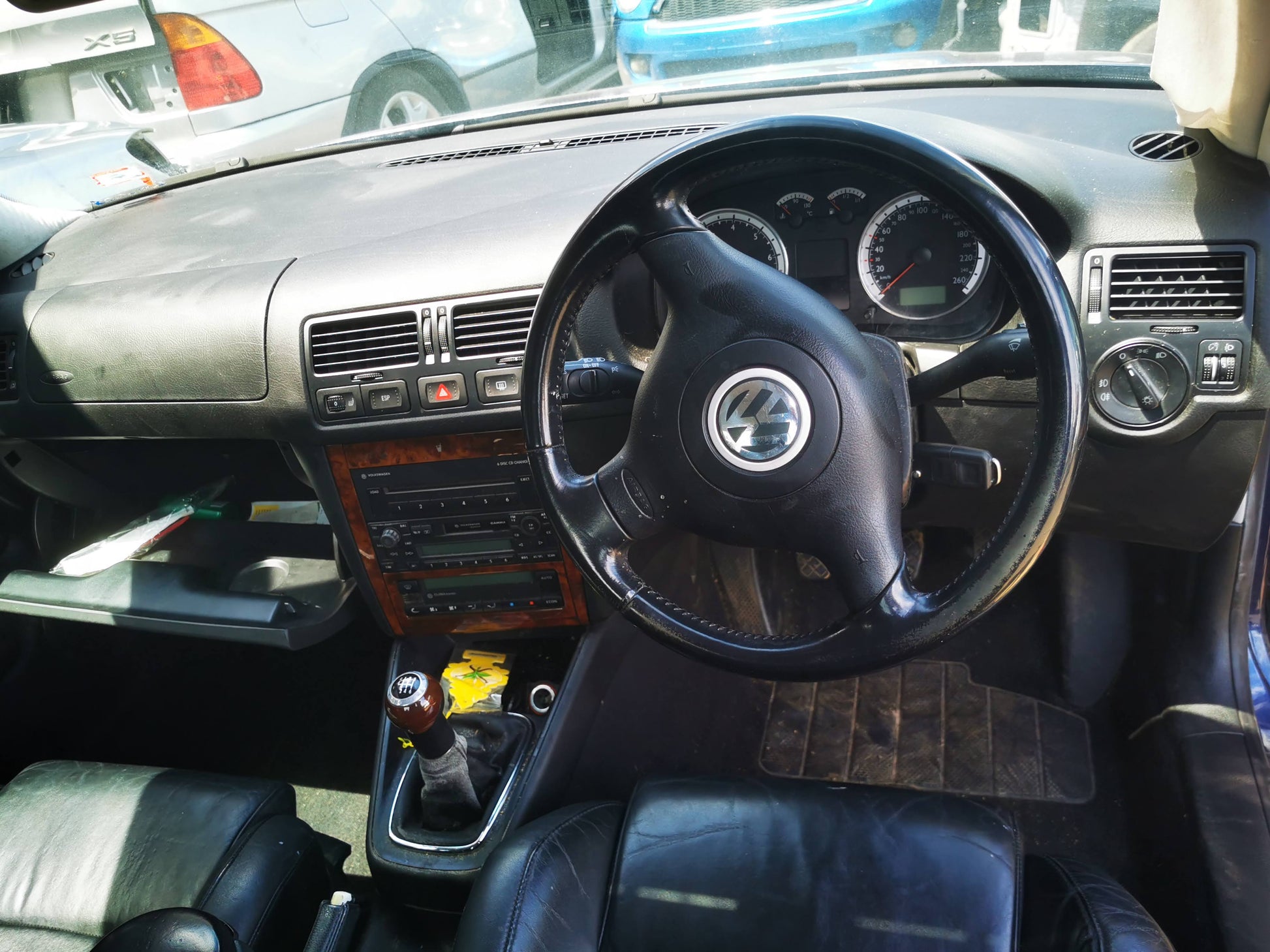 2003 VOLKSWAGEN BORA 1J, AUST TYPE, W/O FOGLAMP, 12/99-12/05 1J5941017BF LEFT HEADLAMP