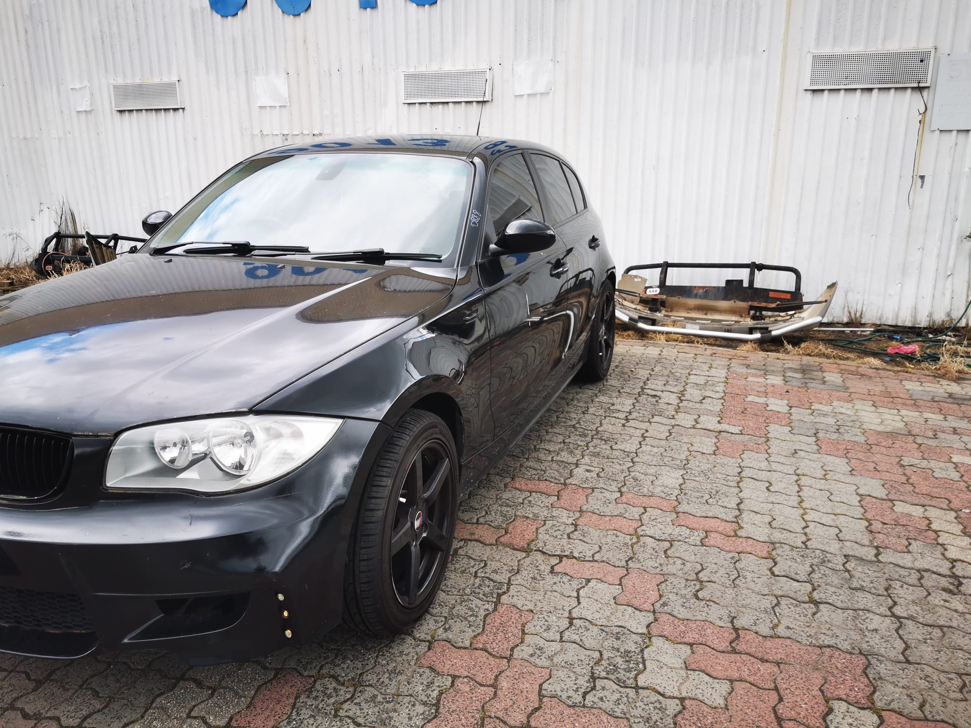 2004 BMW 1 SERIES E87, HATCH, STANDARD TYPE, 10/04-04/05 31316768915 LEFT FRONT STRUT